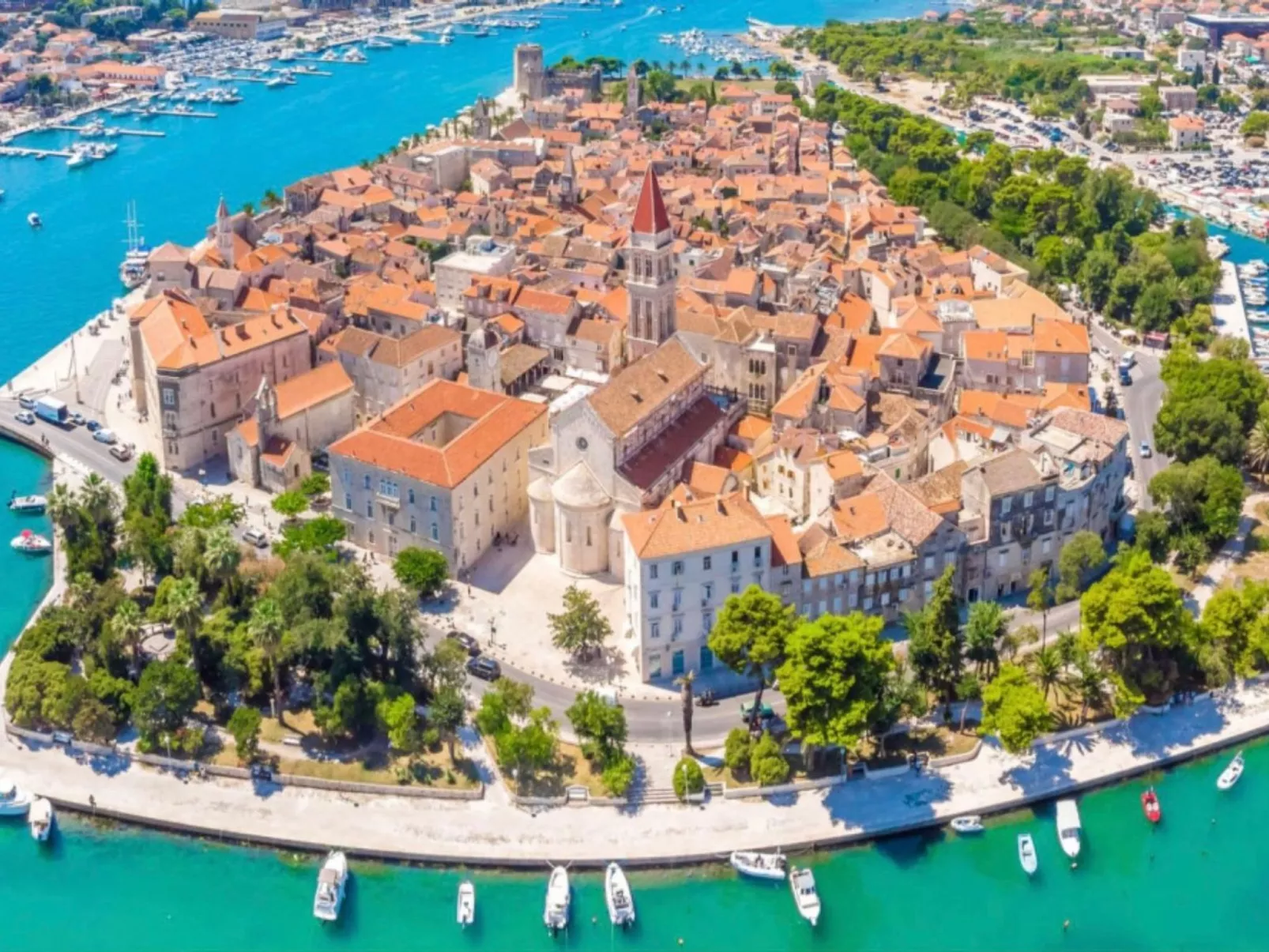 Trogir Yellow House A2-Buiten