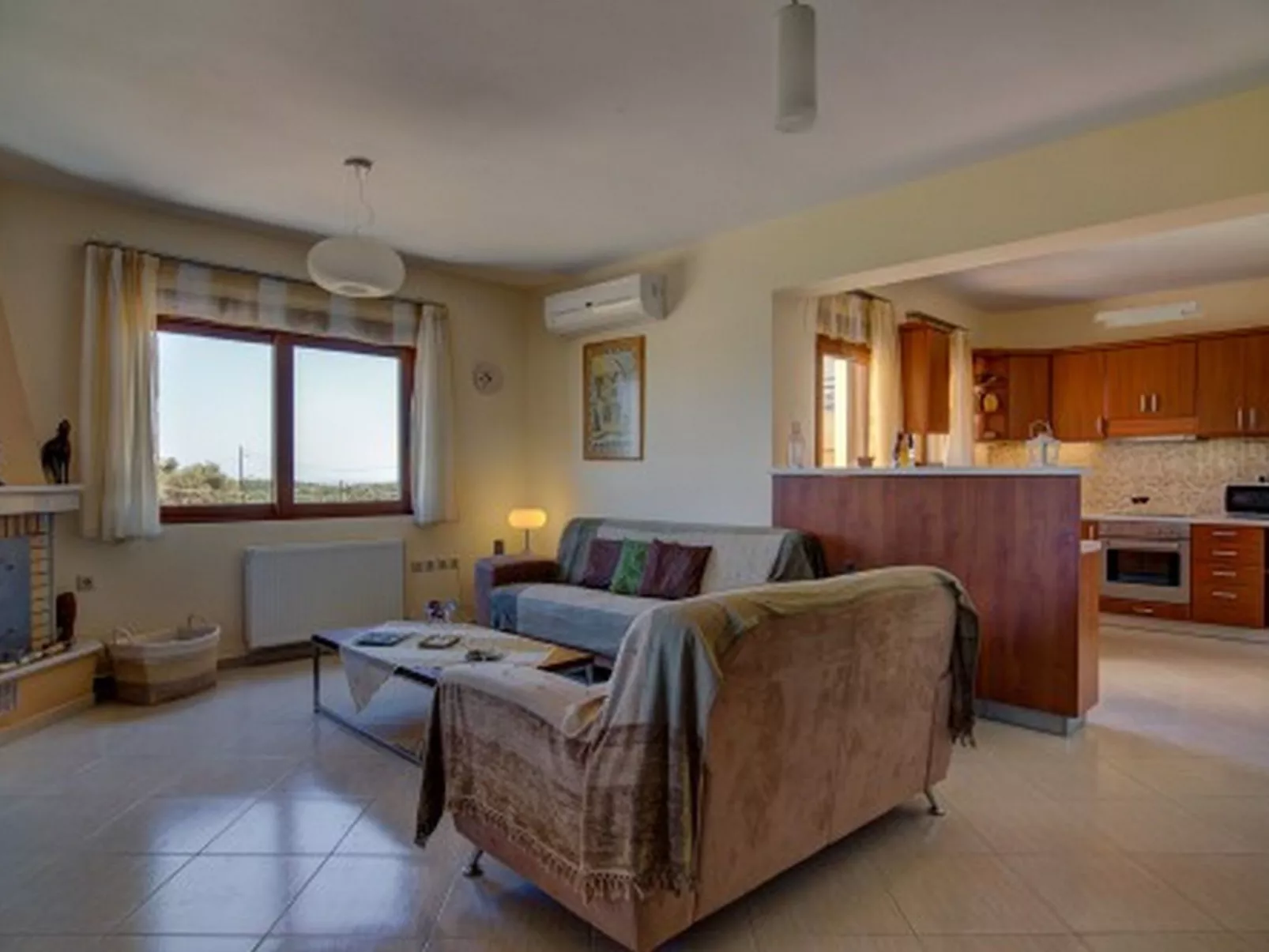 Villa Stefanos, Meerblick, privater Pool, Rethymno-Binnen