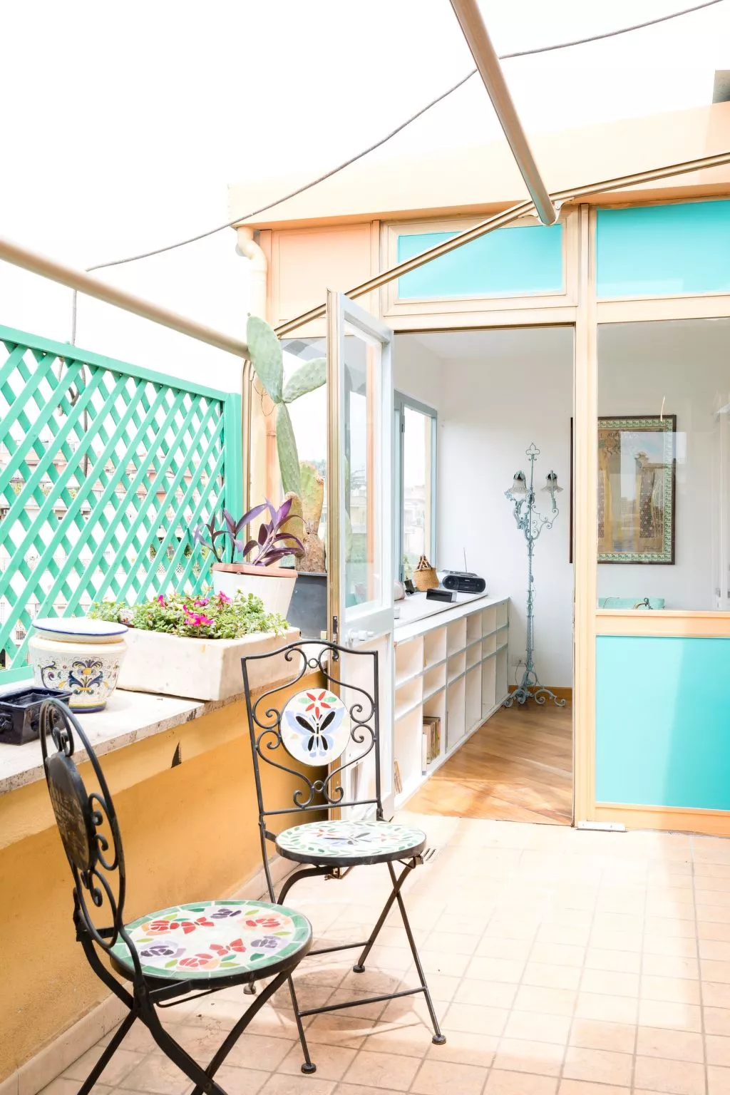 Rom Dachgeschoss mit Terrasse-Binnen