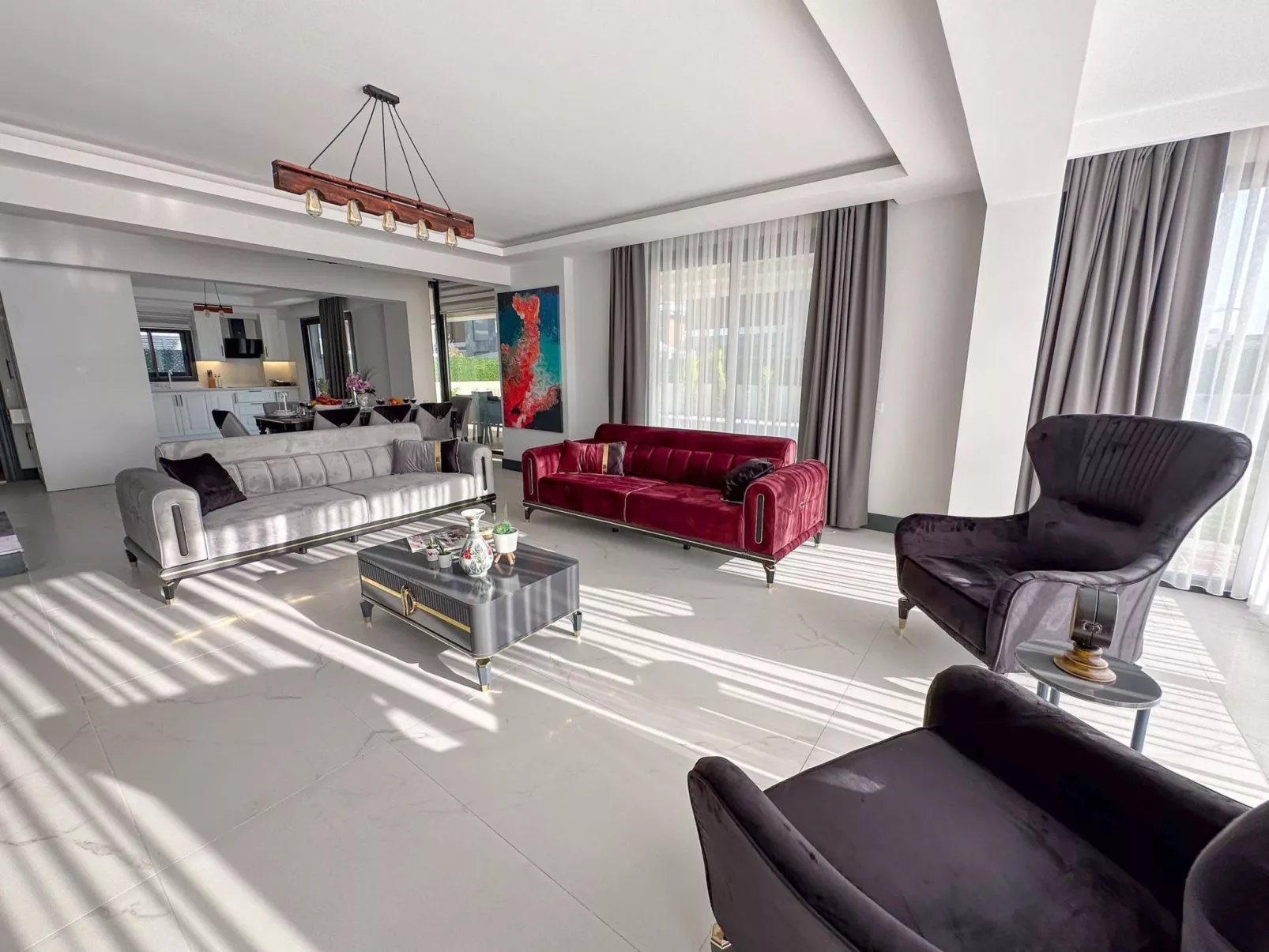 Luxuriöse Villa "Galaxy V4", 300 Meter vom Meer-Binnen