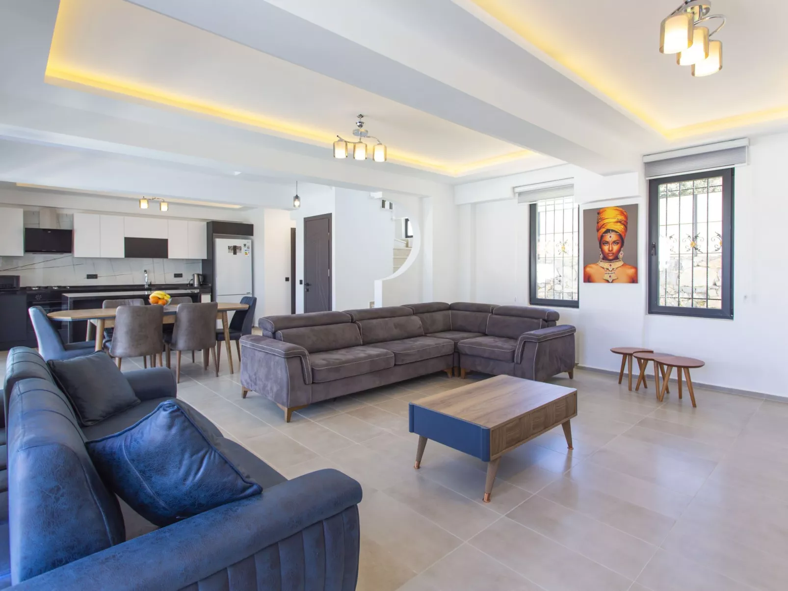 Villa in Ölüdeniz für Familien-Binnen