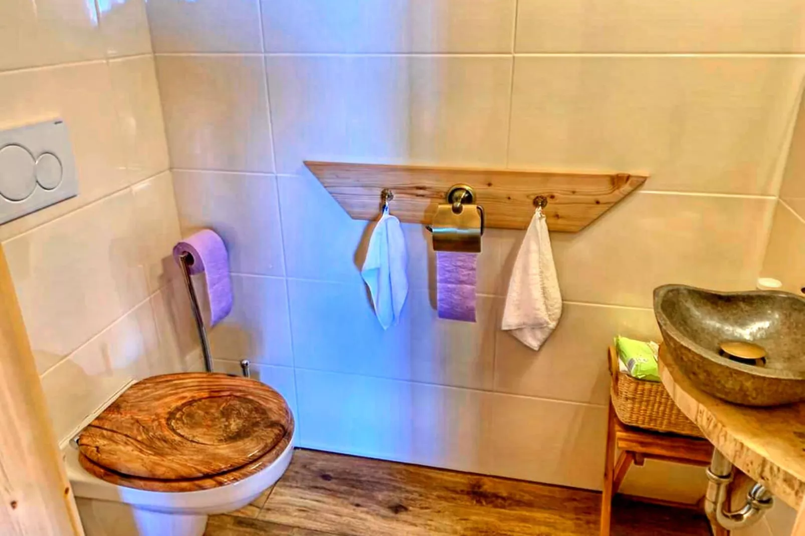 Chalet Die Berghex'n-Badkamer