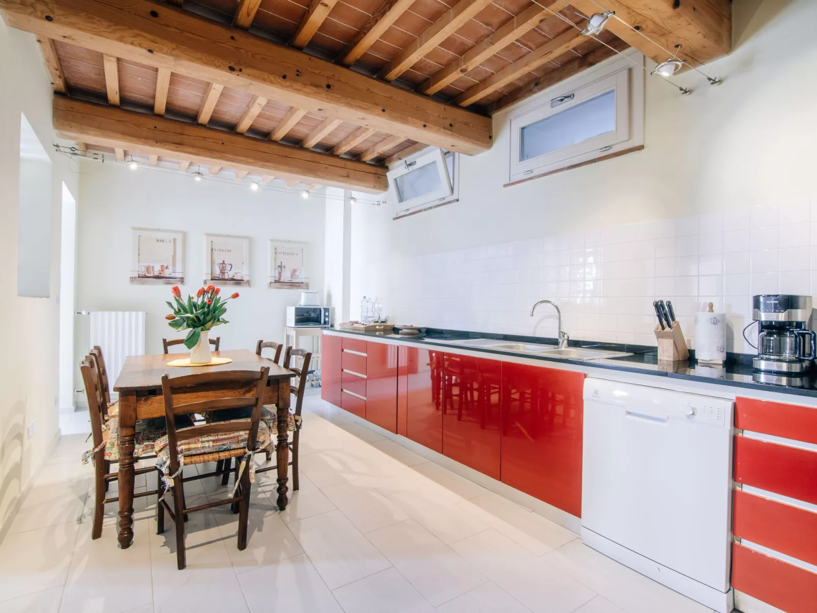 Wohnung 'The Lemon' mit Privatparkplatz - Binnen