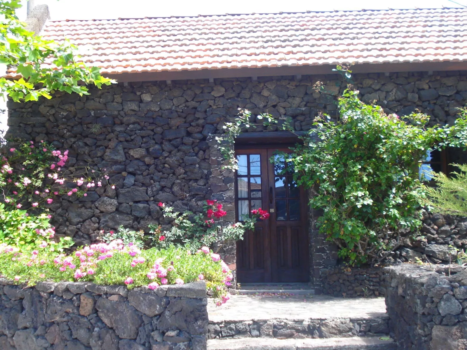 Traditionelles kanarisches Landhaus-Buiten