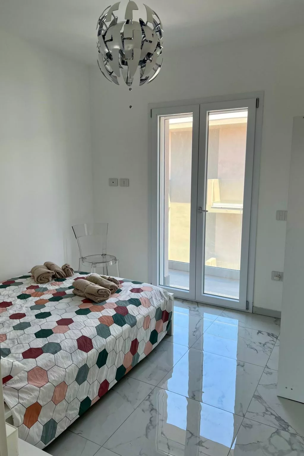 Portoammare' Wohnung mit Balkon-Binnen