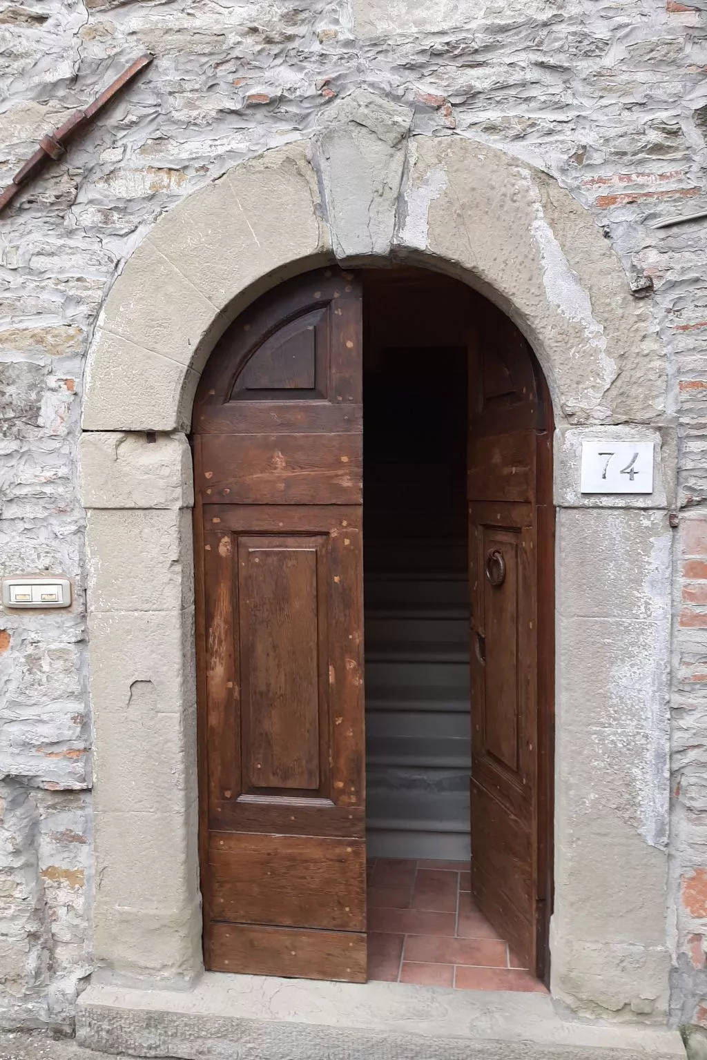 Borgocasalino - La Corte-Binnen