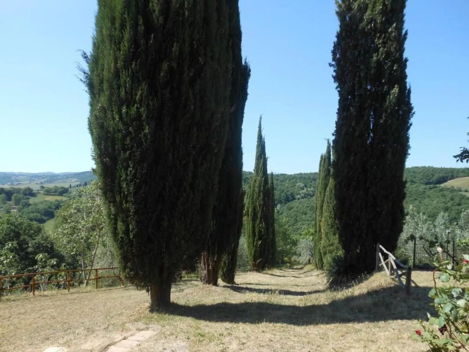 Casa Mulinello, Blick auf das Tal von Montepulciano-Image-tags.info