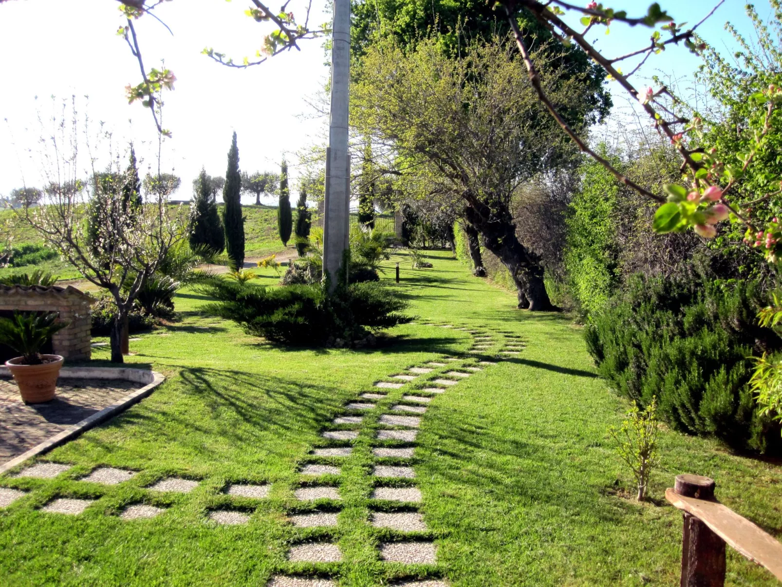 In Notaresco mit Grill und Garten-Binnen