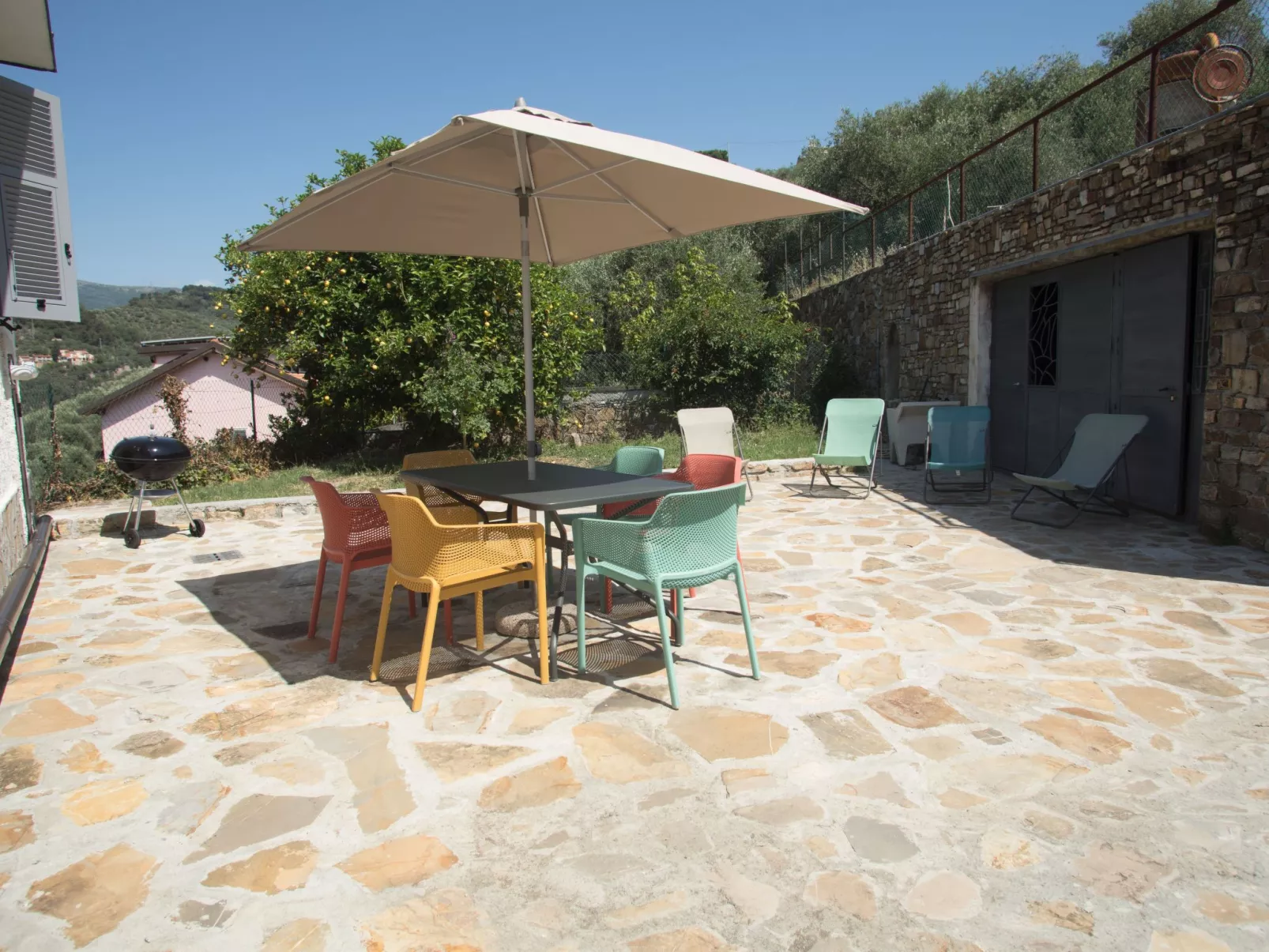 Wohnung mit schönem Blick auf den Golf von Dianese-Buiten