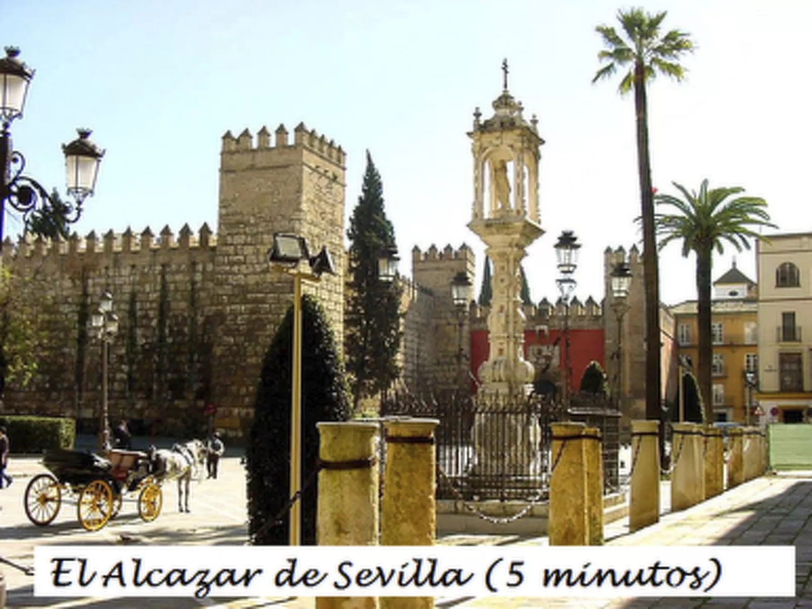 Wohnung mit Terrasse, Nähe Kathedrale von Sevilla-Buiten