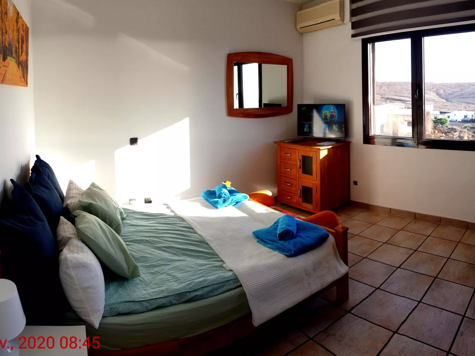 Meerblick Villa Tias-Binnen