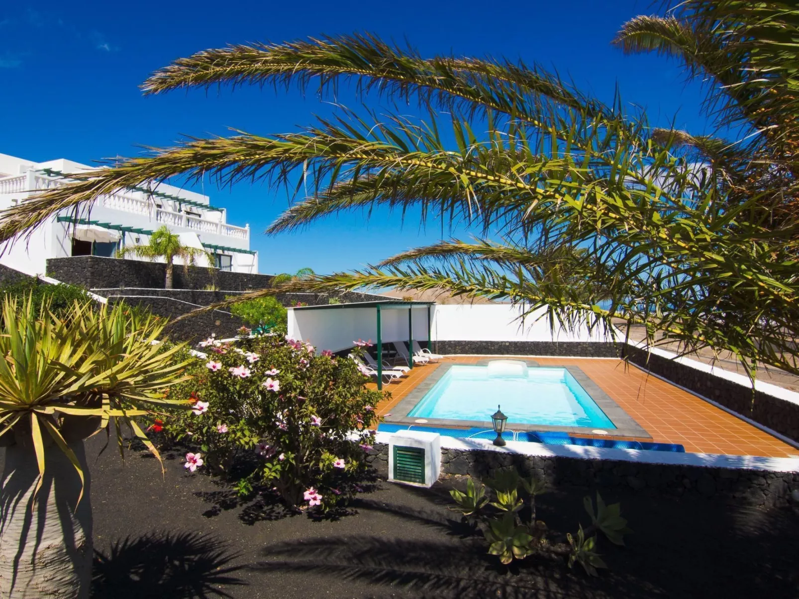 Großes Appartement mit Meerblick auf Lanzarote-Binnen