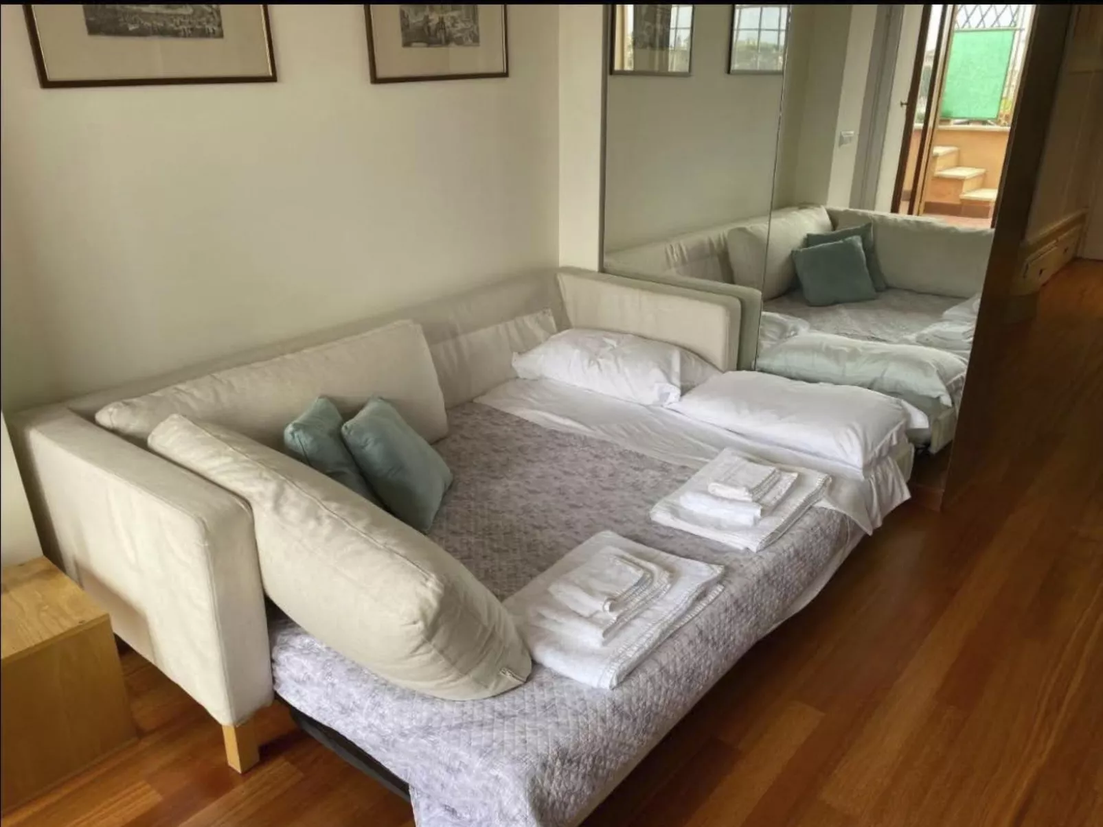 Spanische Treppe Rom Blick-Binnen