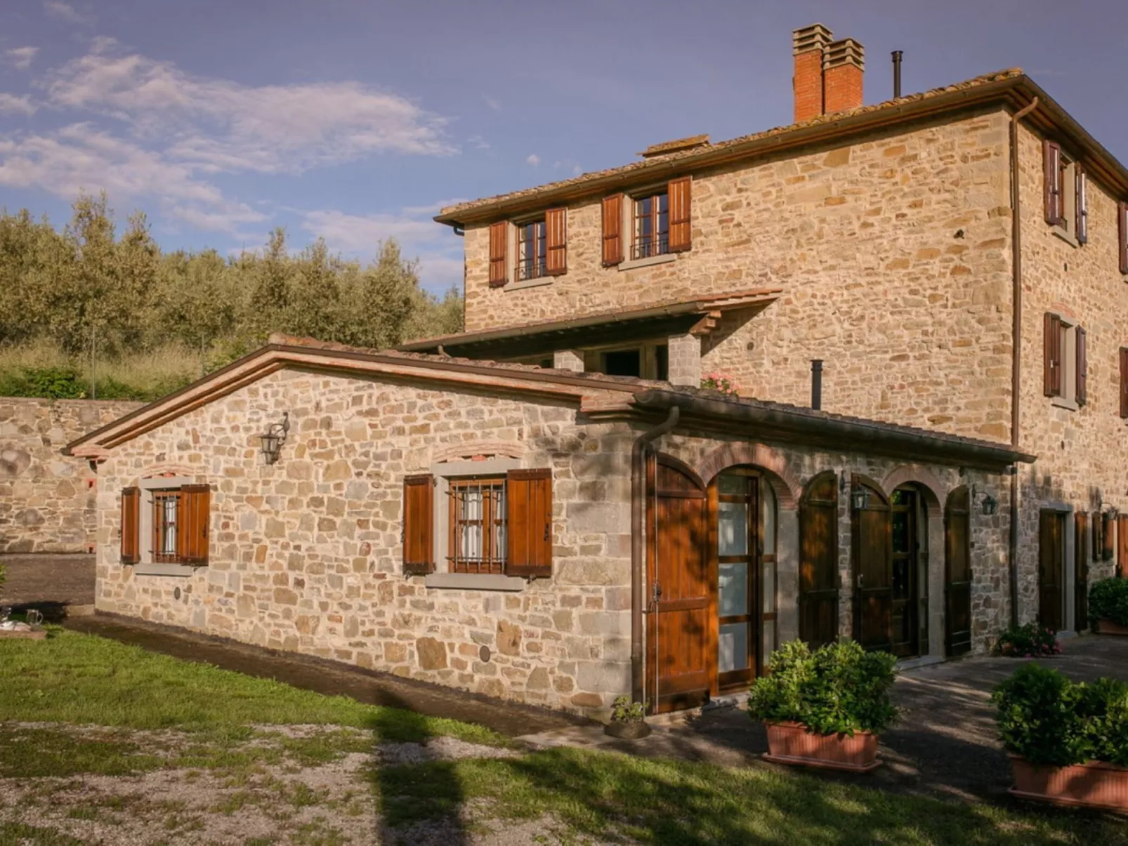 Villa mit privatem Pool in der Nähe von Cortona-Buiten