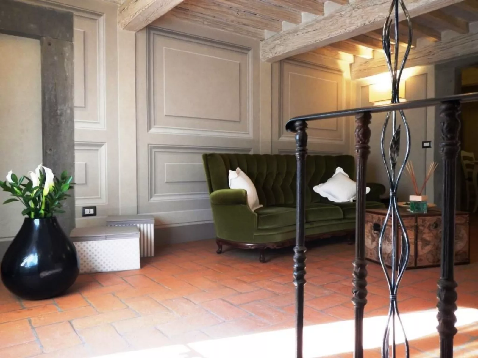 Stilvolle Wohnung mit Whirlpool in einem Renaissance-Palazzo mitten in Cortona-Binnen