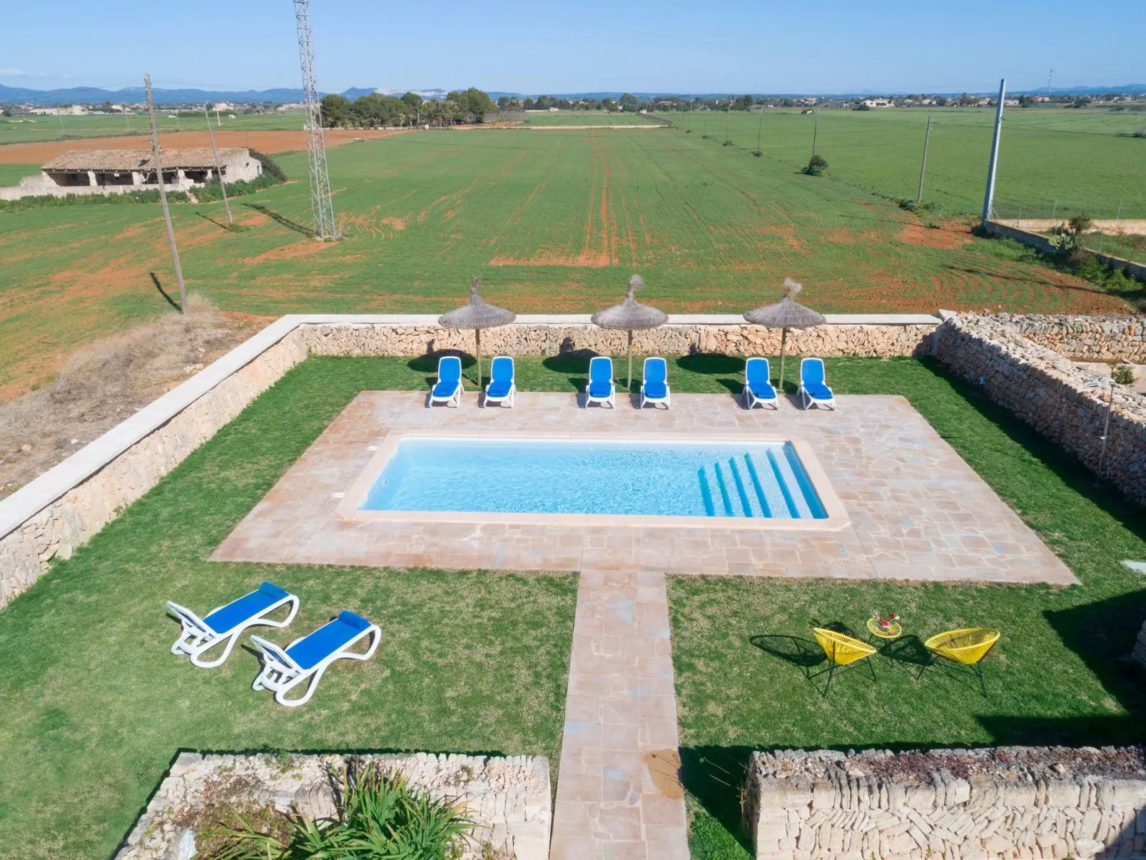 S'Hort de Marina mit Pool-Binnen