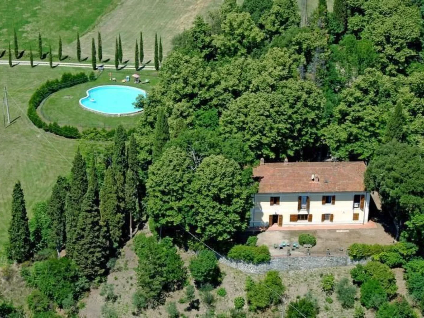 Freistehendes Ferienhaus Villa Borgatti-Binnen