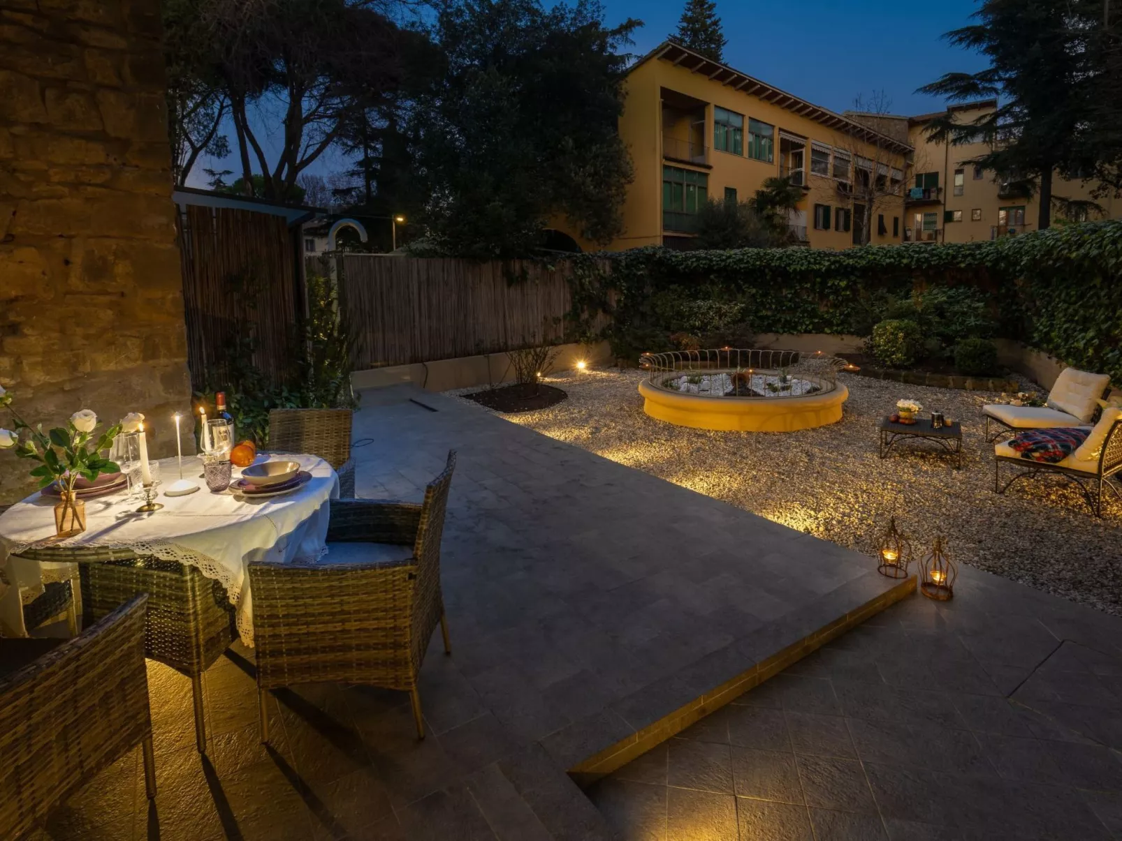 Garten' Ferienwohnung mit privatem Garten-Binnen