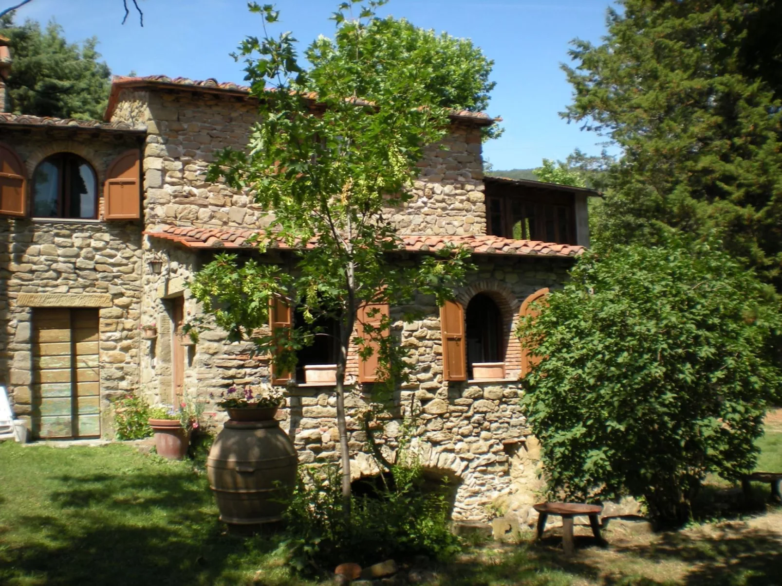 Schönes Haus mit privatem Pool in der Nähe von Cortona-Buiten