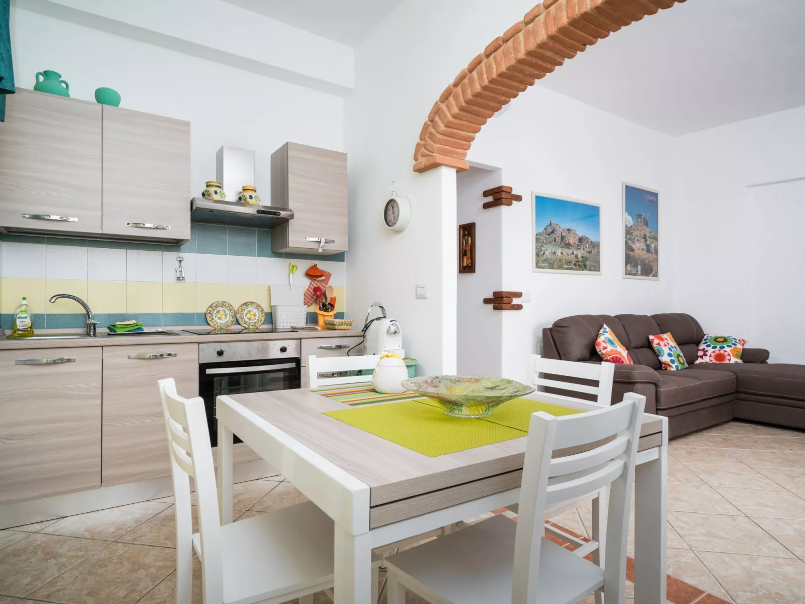 Wohnung 'Casa Sale' mit Bergblick