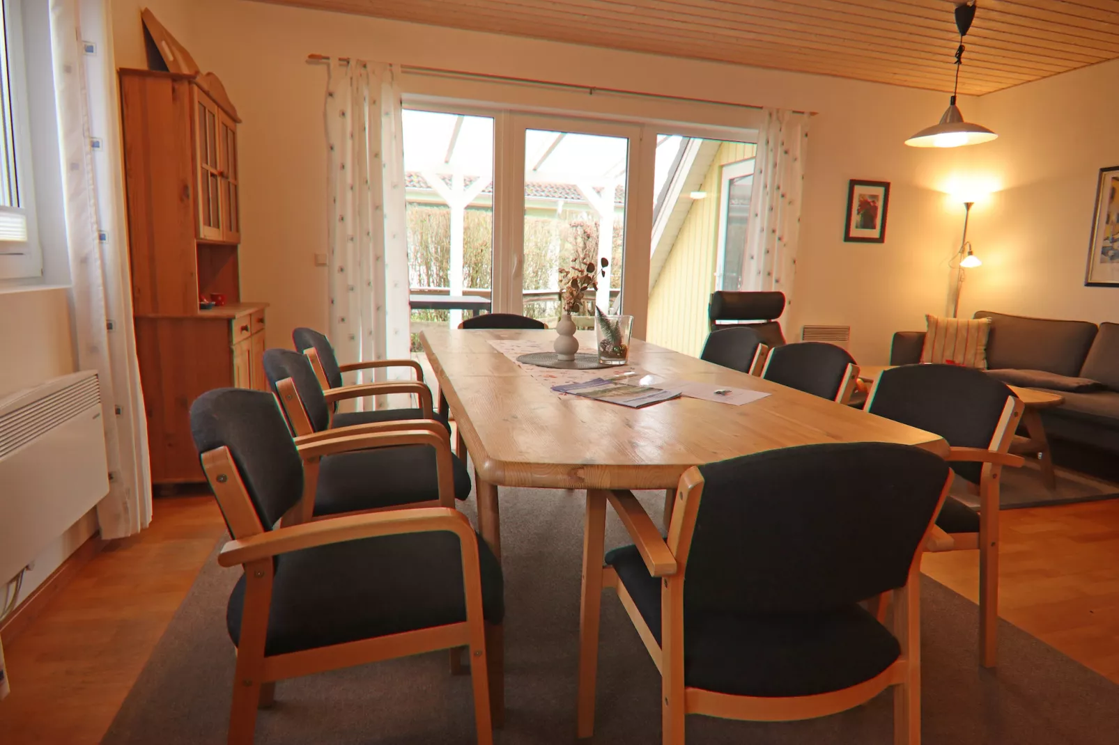 Teichrose 108 qm 9 Personen - Haus Nr 22A-Eetkamer