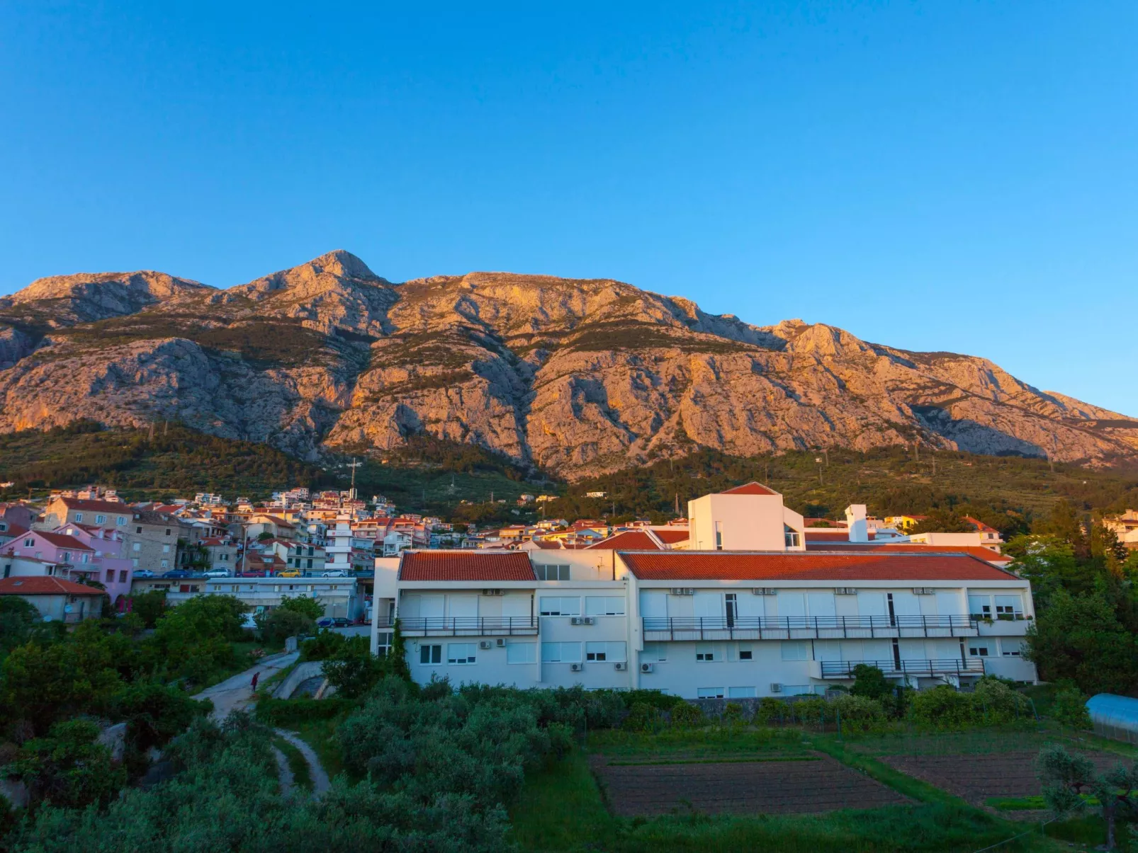 Wohnung "Slavija" mit Whirlpool-Buiten