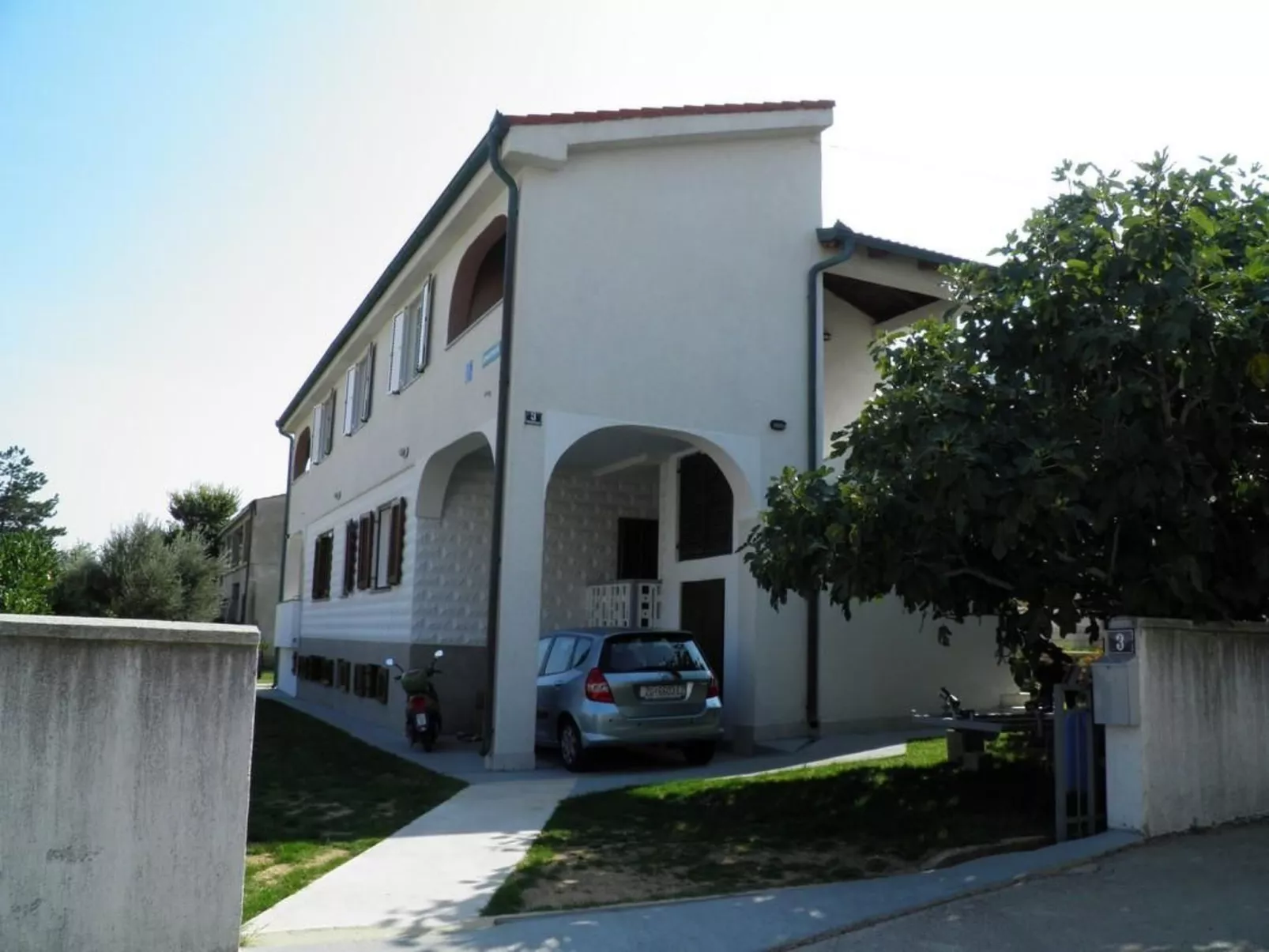 Wohnung in Baška mit Eigenem Balkon und Meerblick-Image-tags.info