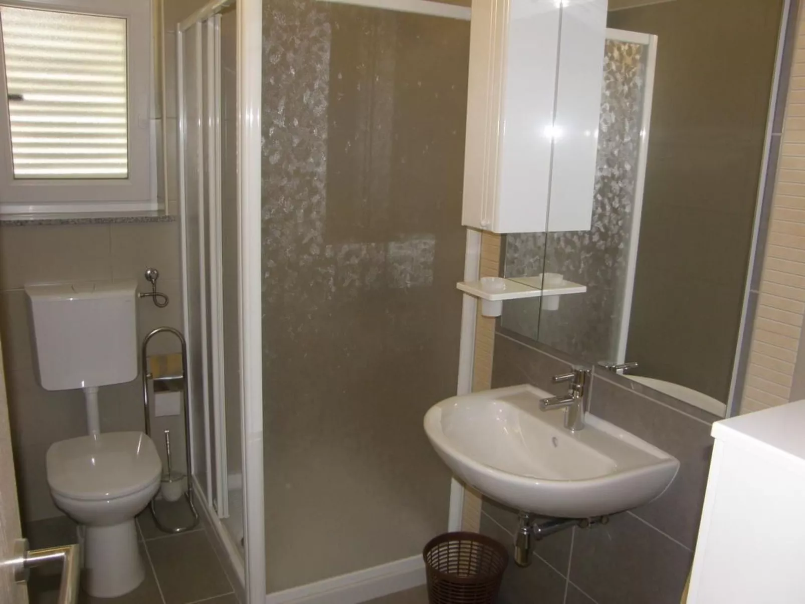 In Baška mit Eigenem Balkon-Binnen