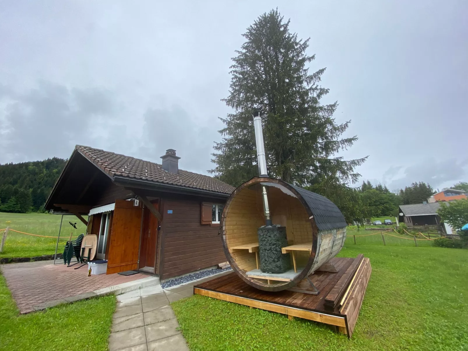 Moekki - finnisches Ambiente am Sihlsee-Buiten