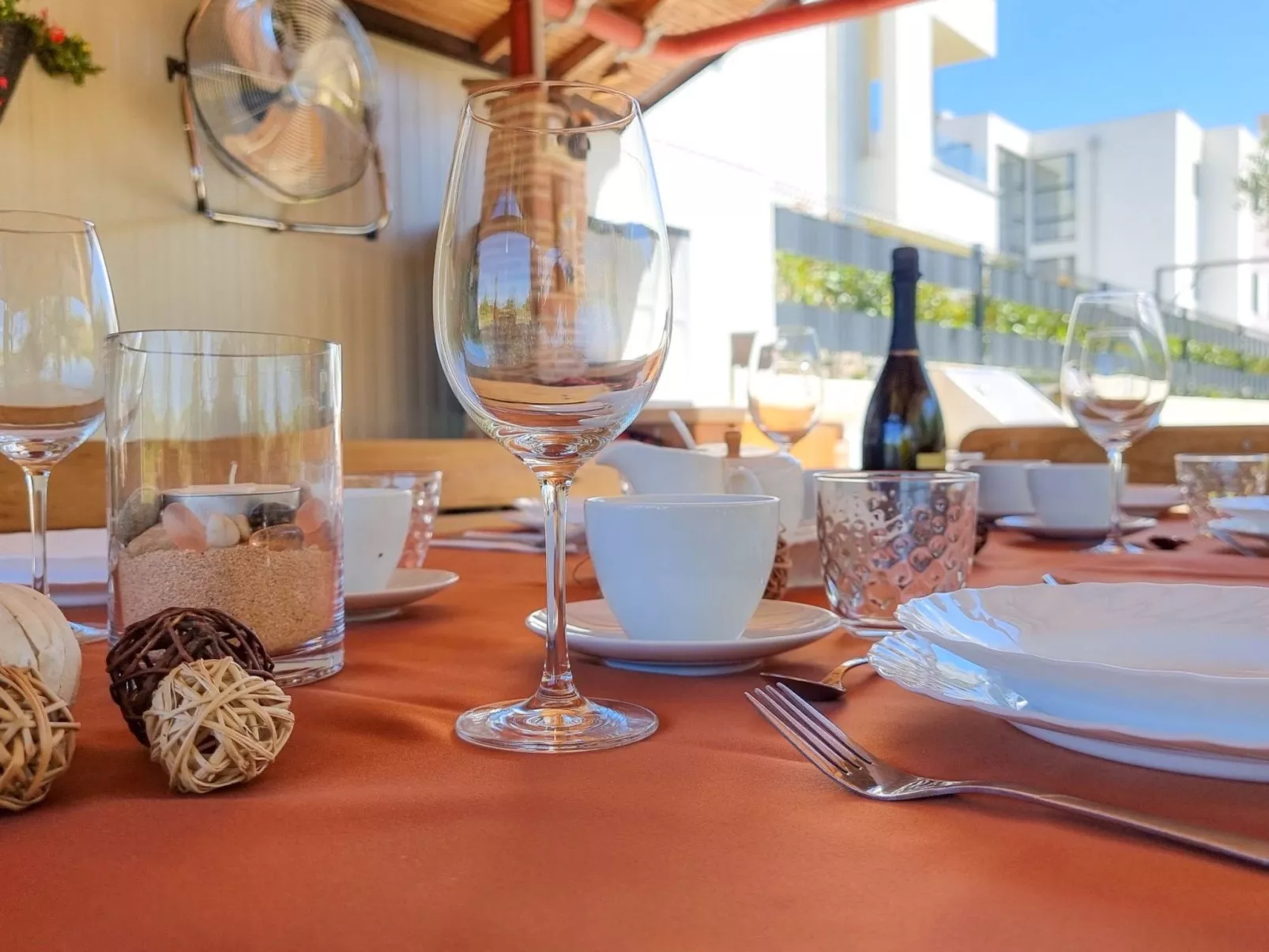 Apartment mit Klimaanlage für 2 Personen-Buiten