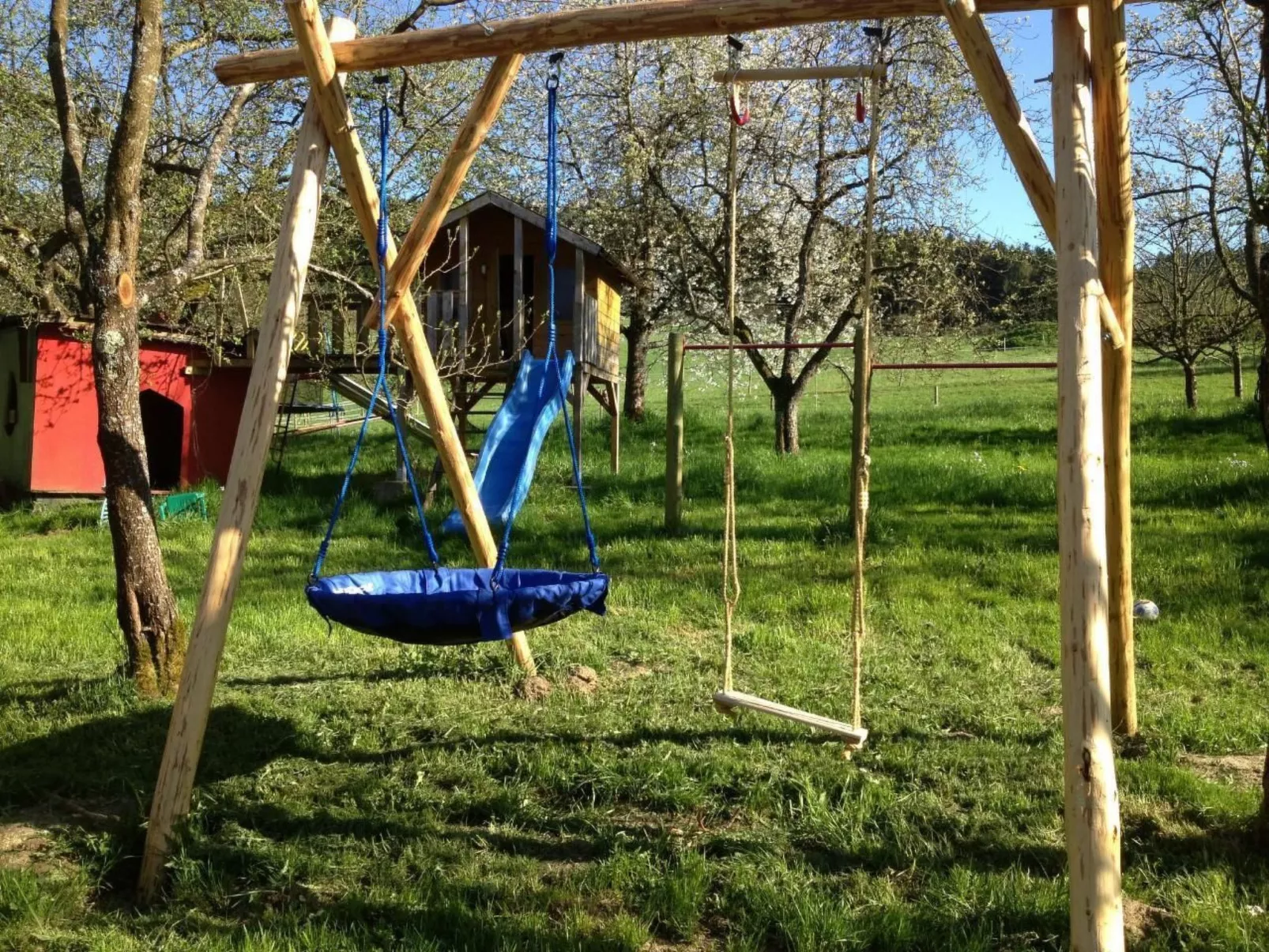 Wohnung in Unterharmersbach mit Garten und Grill-Buiten