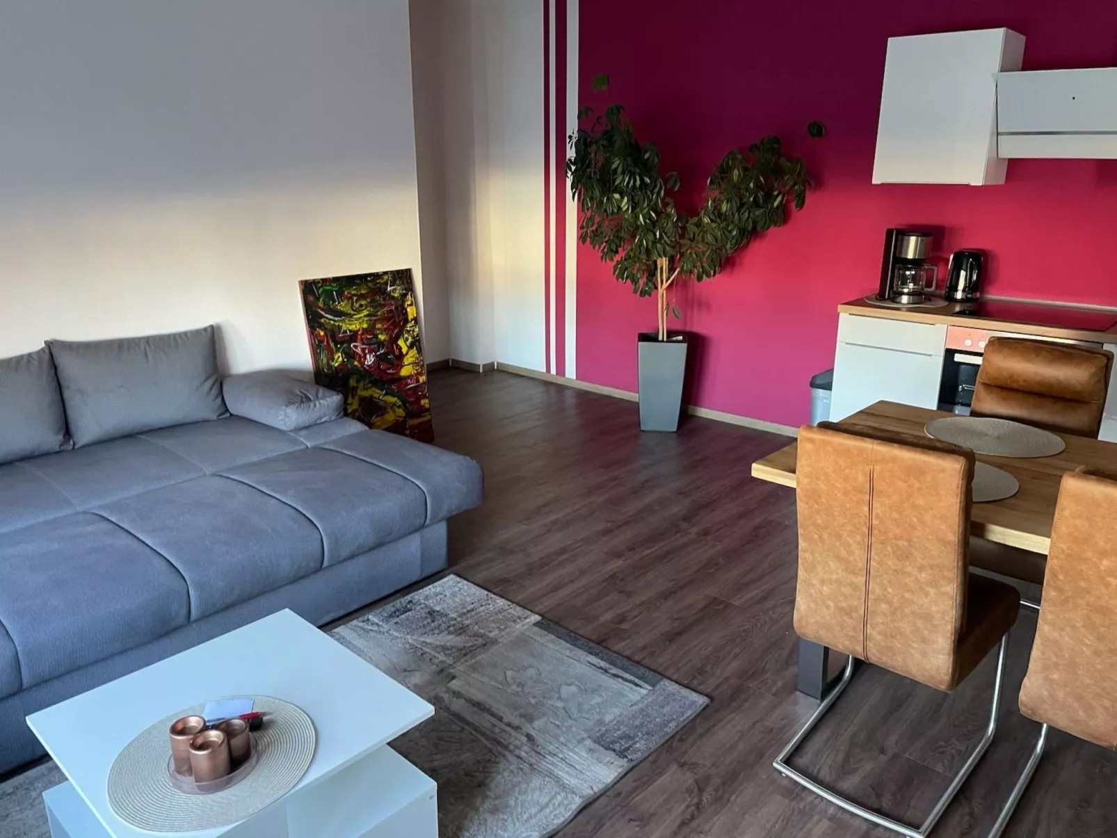 Top-moderne Ferienwohnung für 4 Personen mit Vollausstattung auf schönem, frühe-Binnen