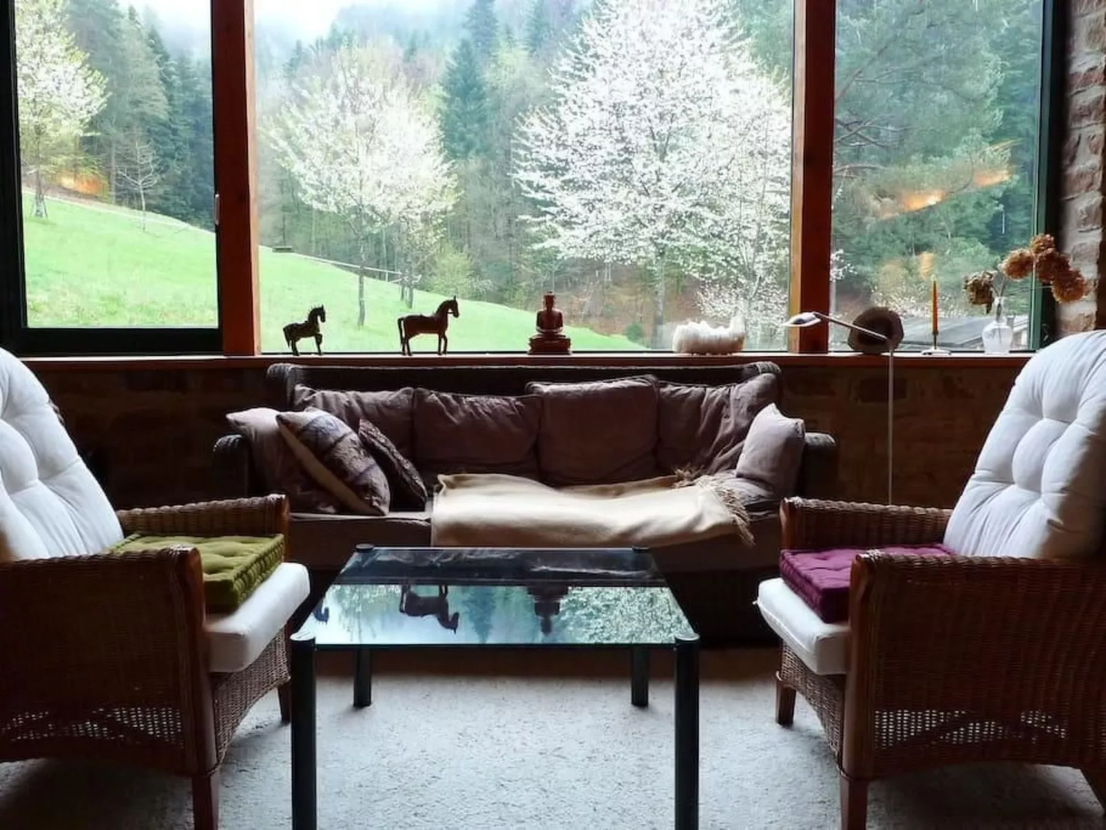 In Walscheid mit Terrasse, Grill-Binnen