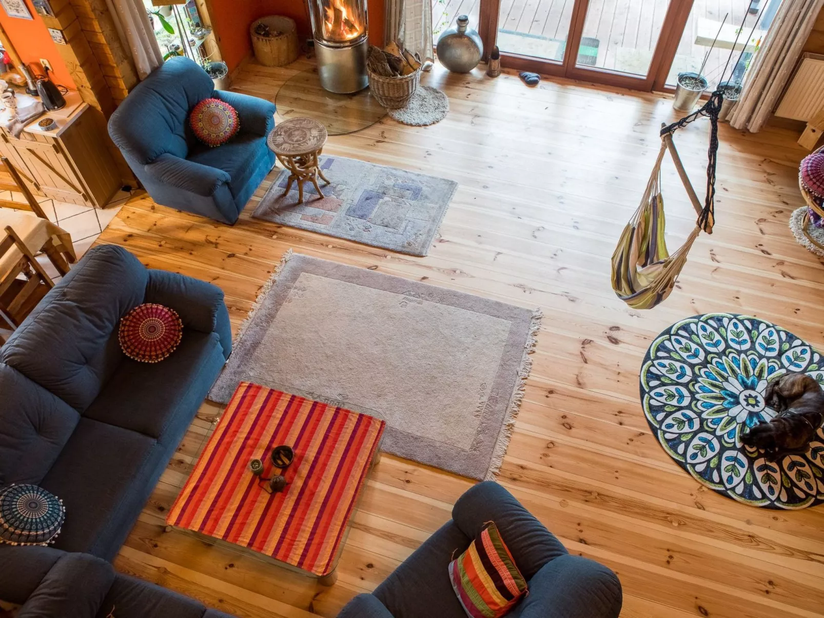 Saunabereich in Kepa - Vogelhaus-Binnen