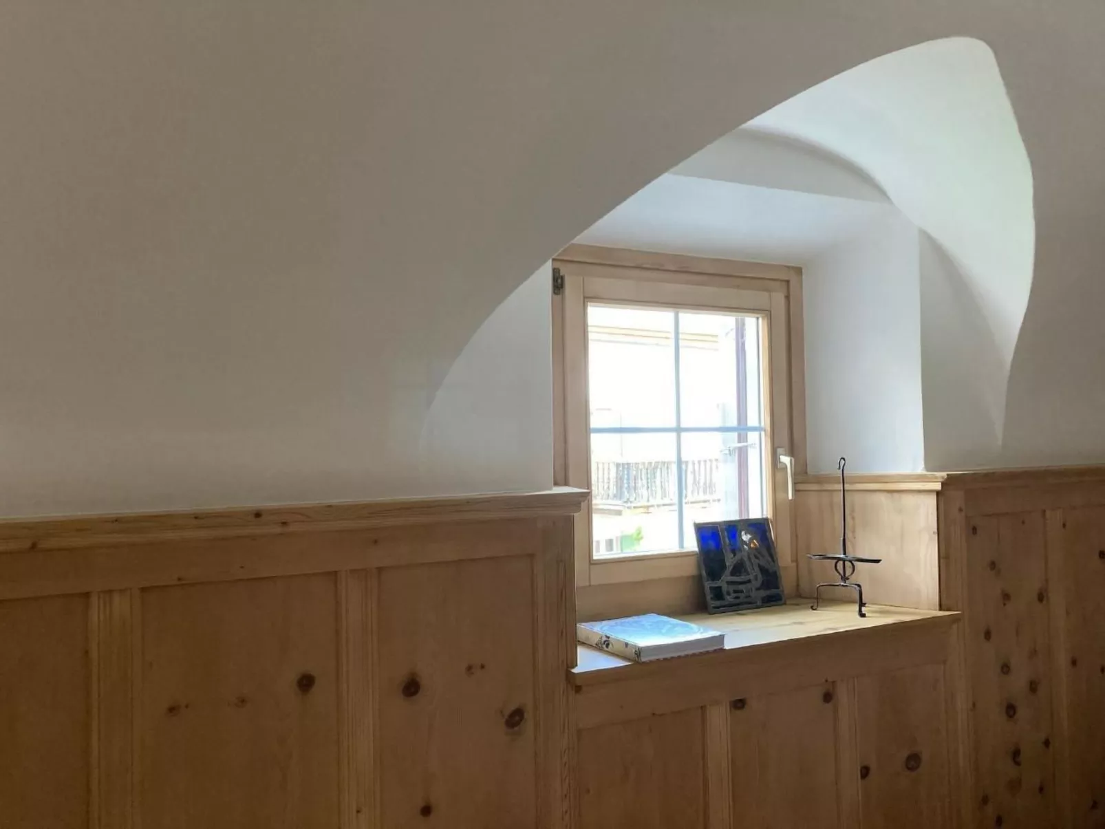 Chesa alb sco'l floc-Binnen