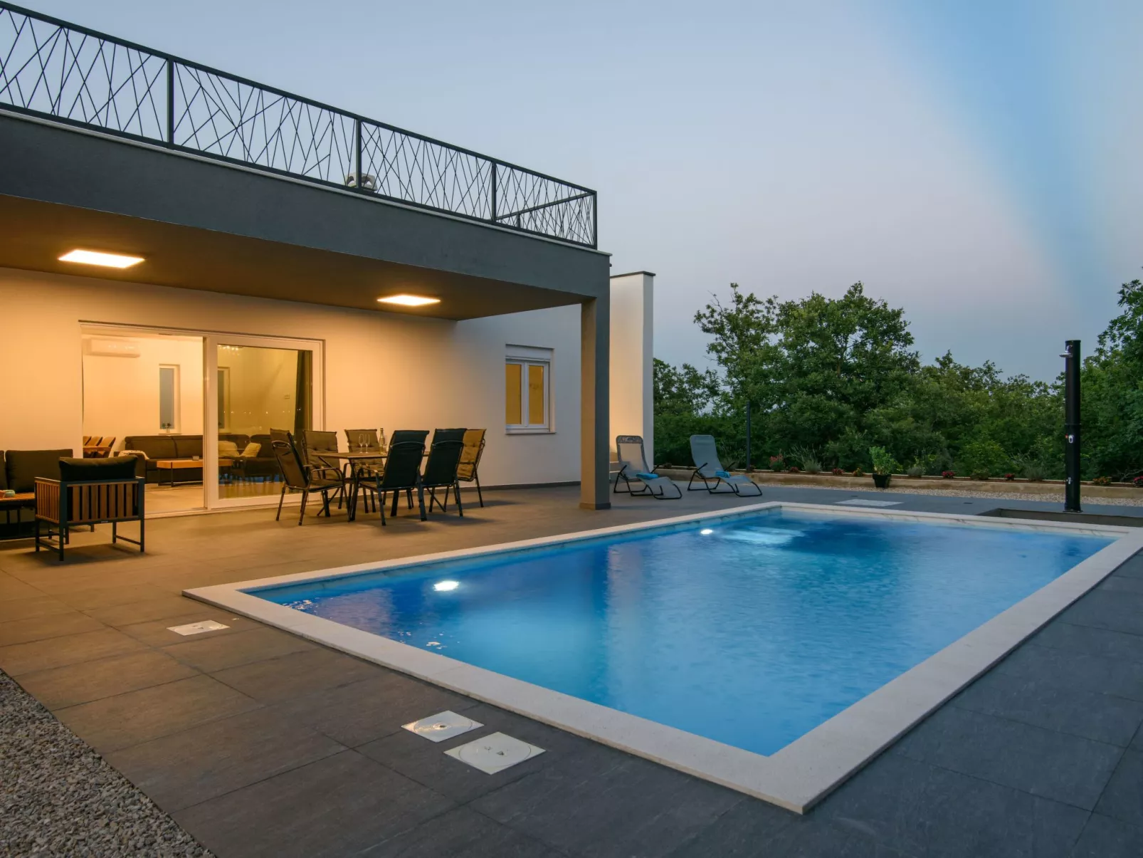 Villa Tempest in der Nähe von Zadar-Buiten