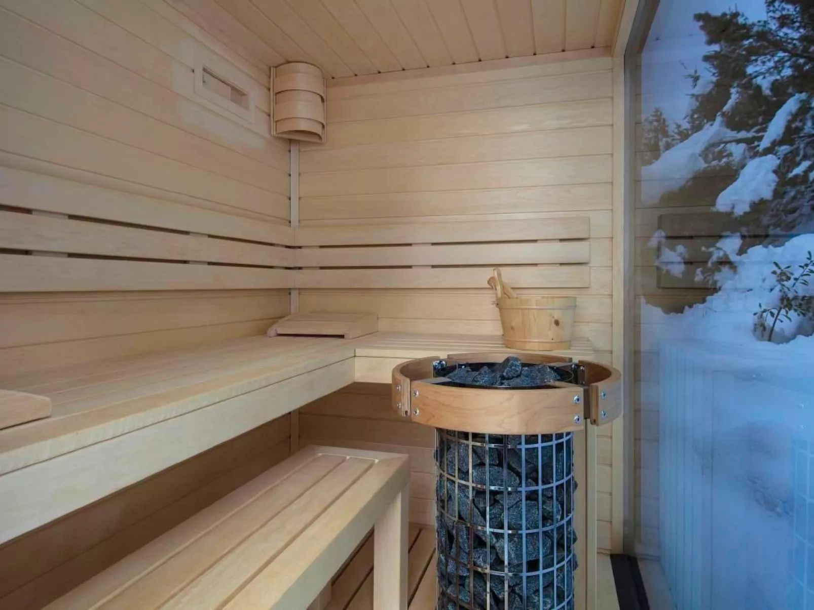 Wunderschönes Luxus-Chalet mit Seesicht-Buiten