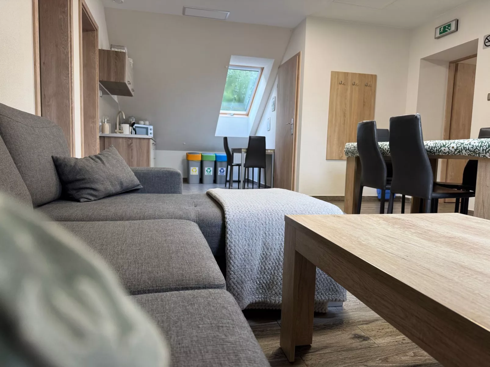 Mit Wasserblick-Binnen