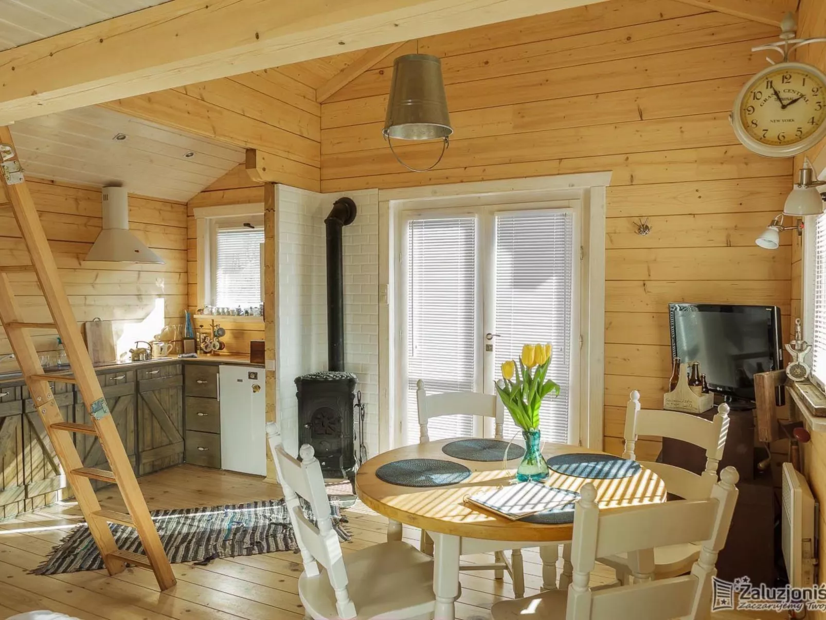 Saunabereich im Circle - Blue House-Binnen