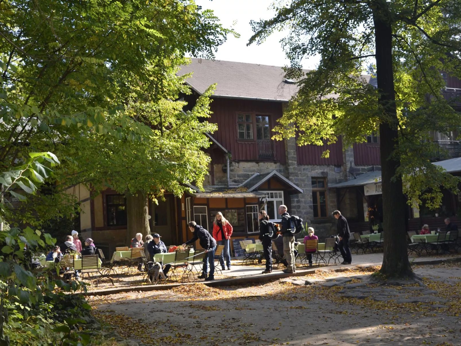 Panoramablick in Königstein-Buiten