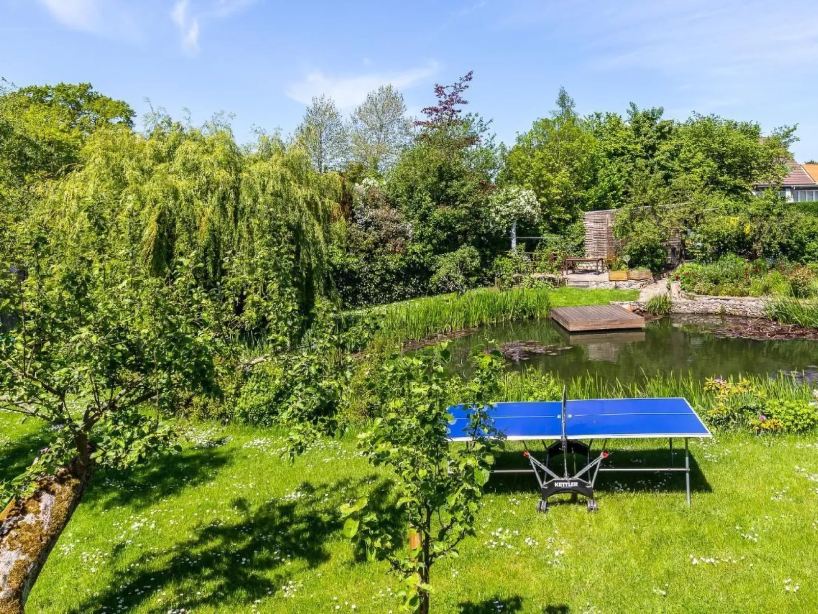 Teichblick in Klütz-Buiten