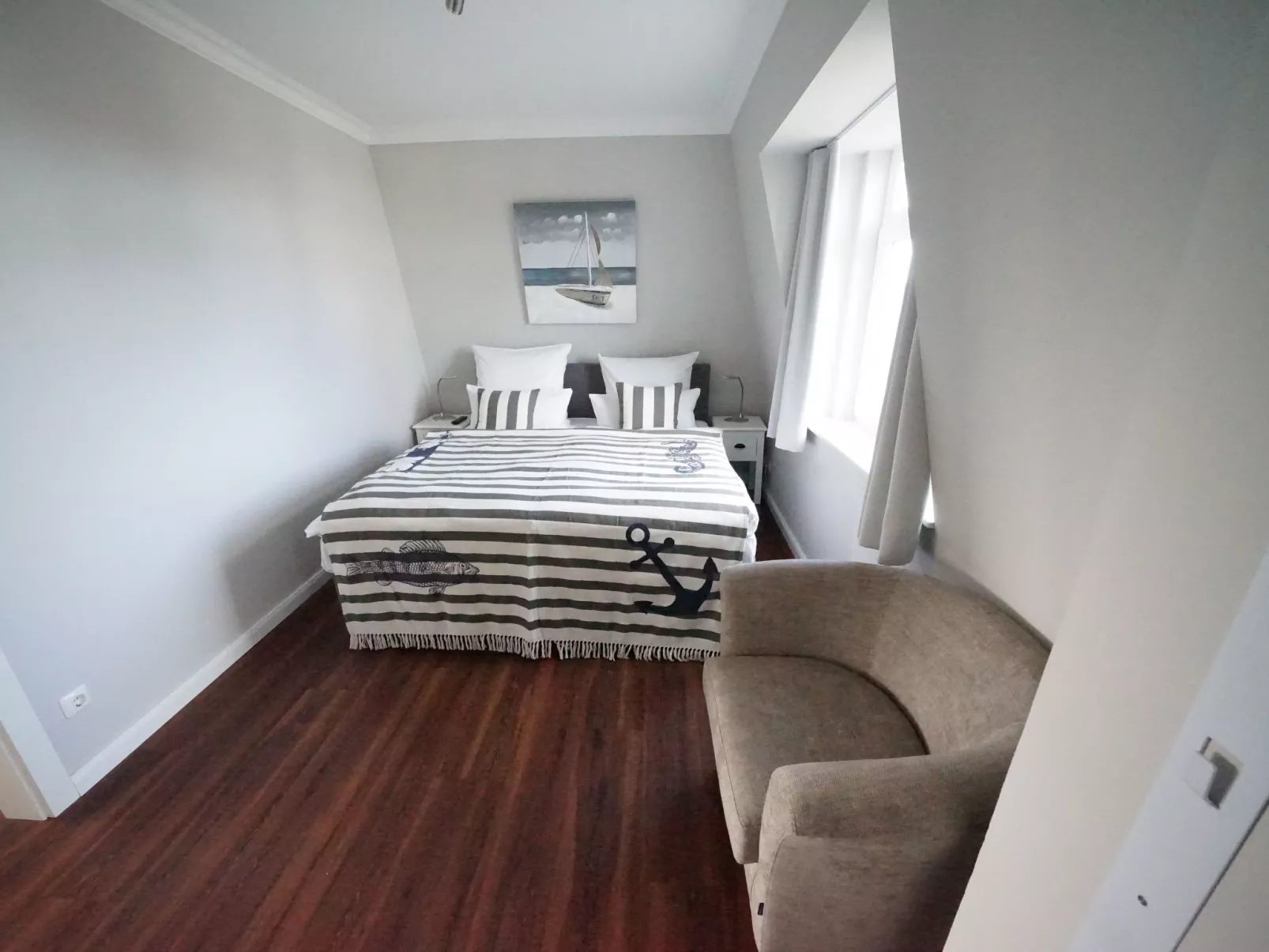 Wohnung mit Sonnenbalkon und Strandnähe-Binnen