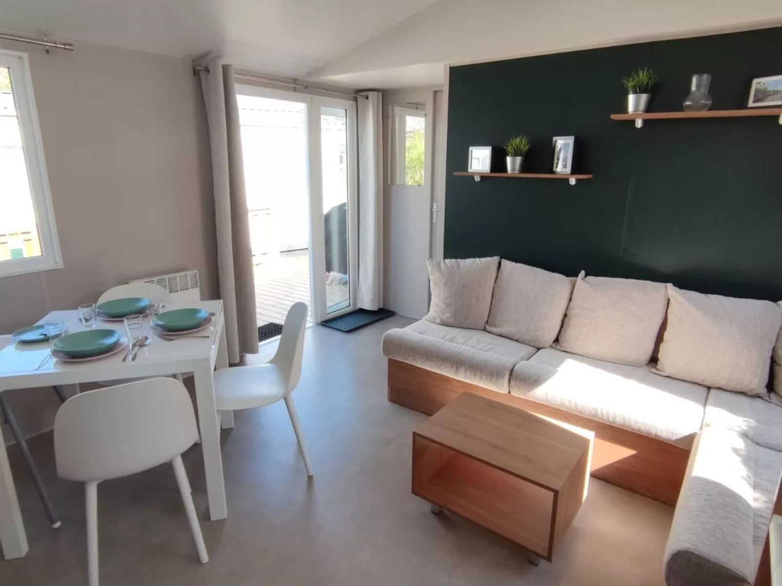 Mobilheim Herz Lauwersoog - Chalet Pampusplaat 03-Binnen