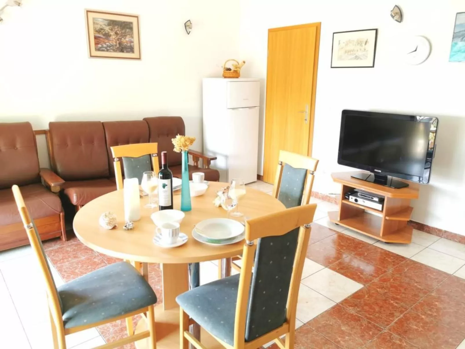 Für 3 Personen  + 1 Kind ca. 55 m&sup2; in Bol, Adriaküste Kroatien (Kroatische-Binnen