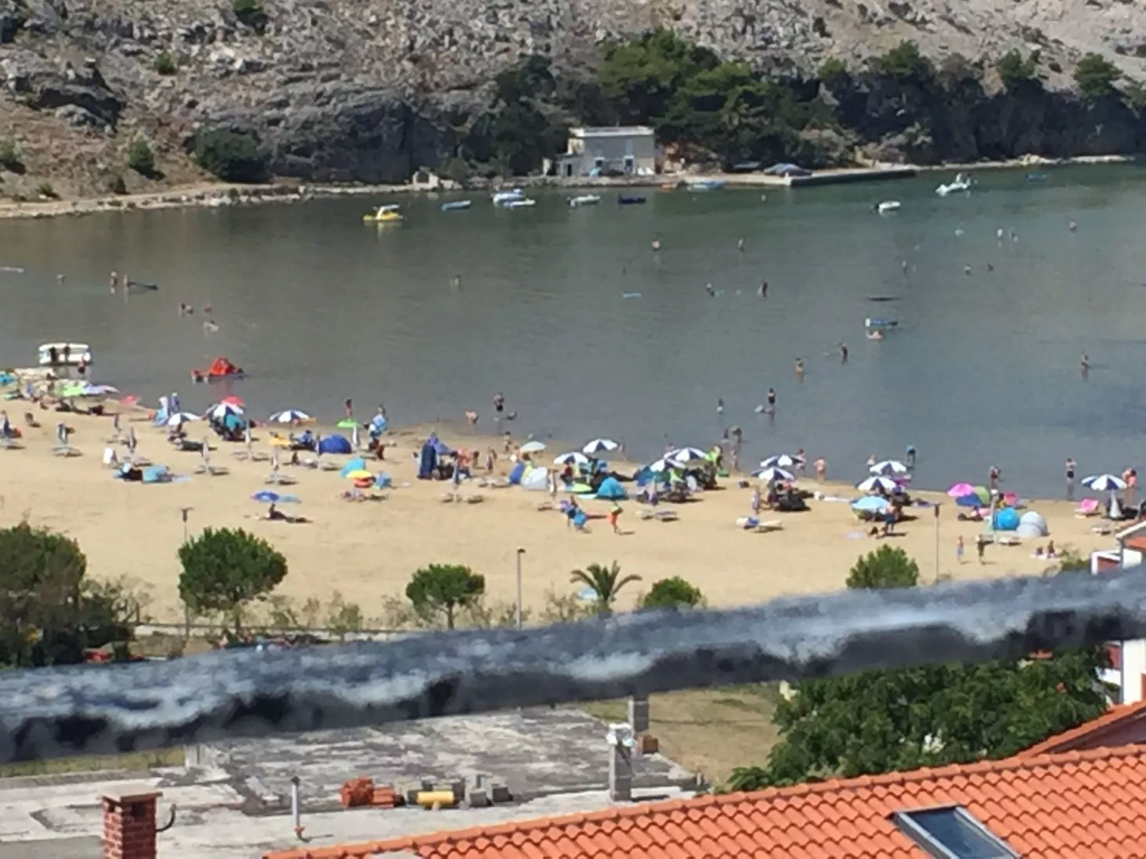 "Sanset" mit Blick auf das Wasser-Binnen