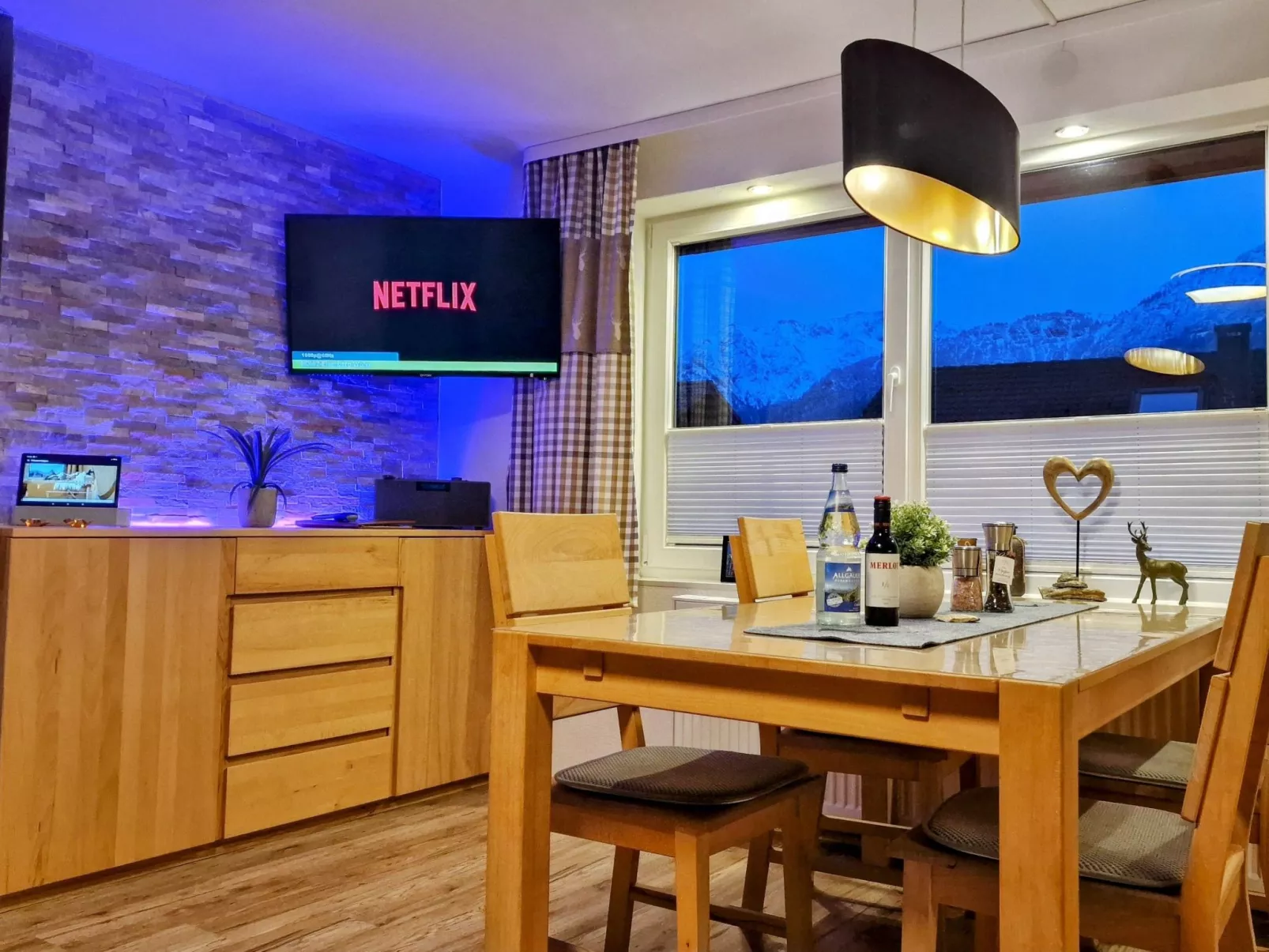 Wohnung mit Bergblick in Pfronten Mitte für 4 Pers-Binnen