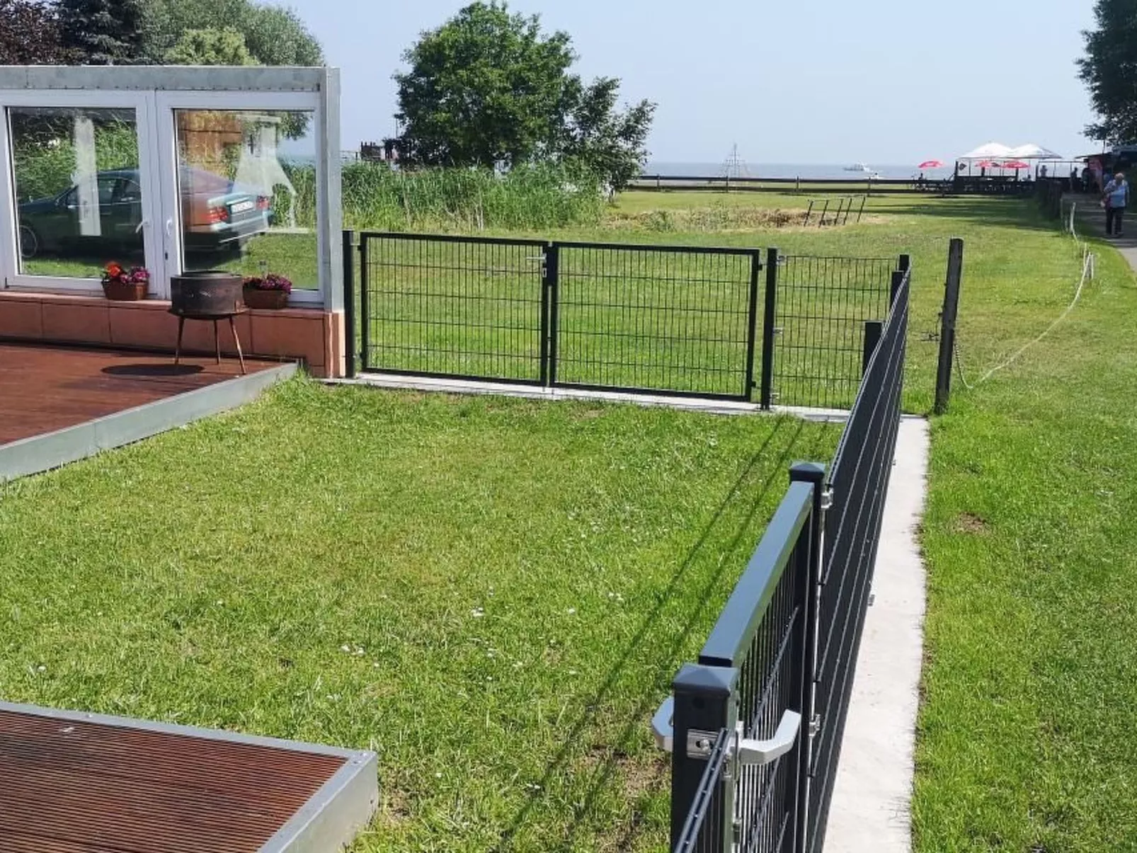 In Altwarp mit Botanischem Garten-Binnen