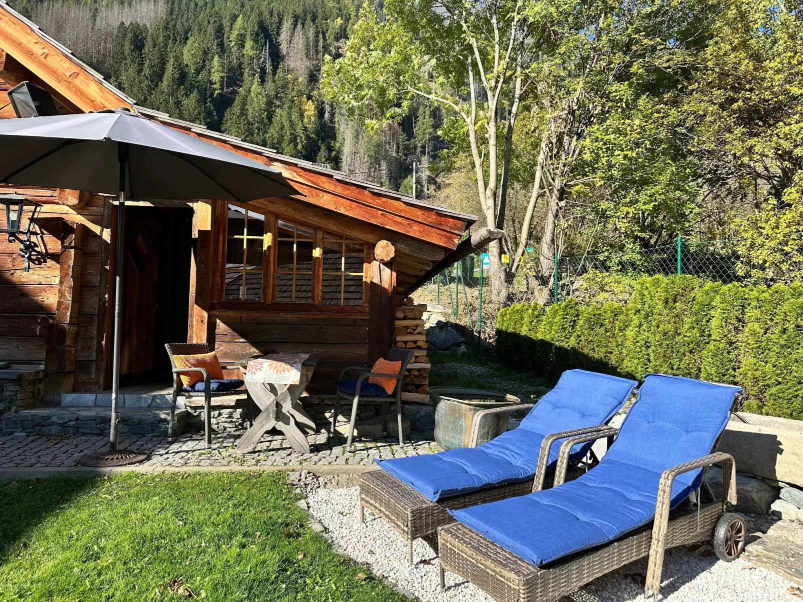 Romantikhütte-Binnen