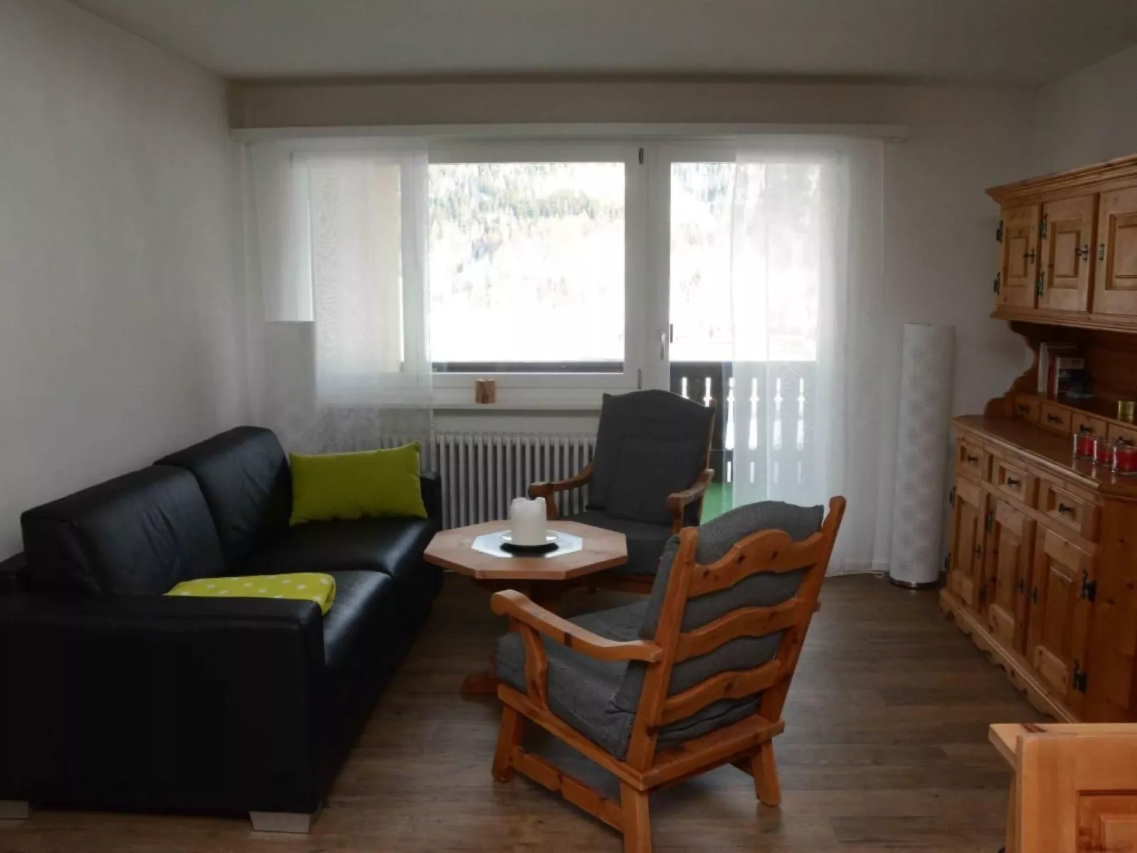 Chesa Brünella, Wohnung Belvair-Binnen