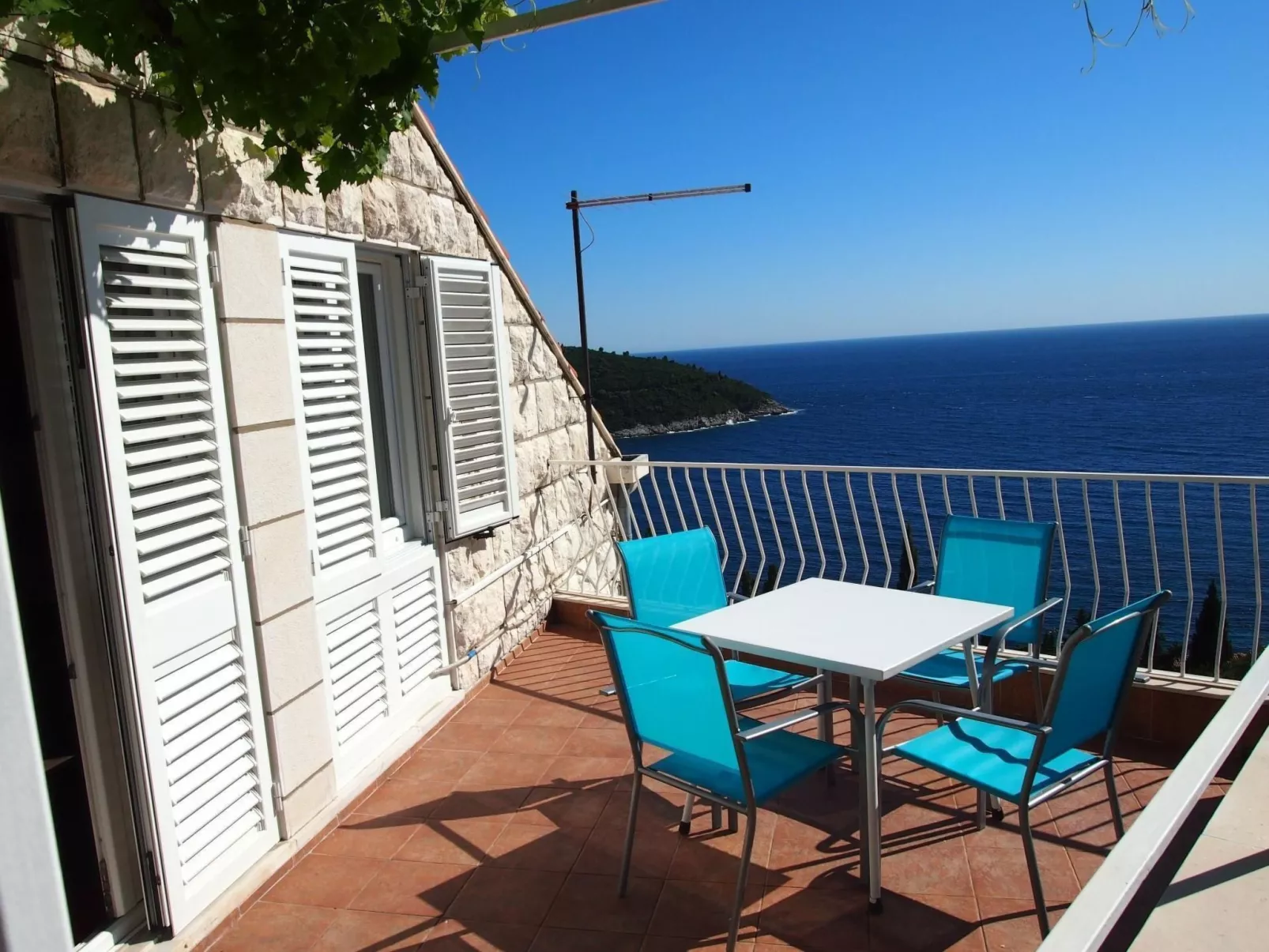 Mit Terrasse, in der Nähe des Strandes und des Zentrums, über den Dächern von D-Buiten